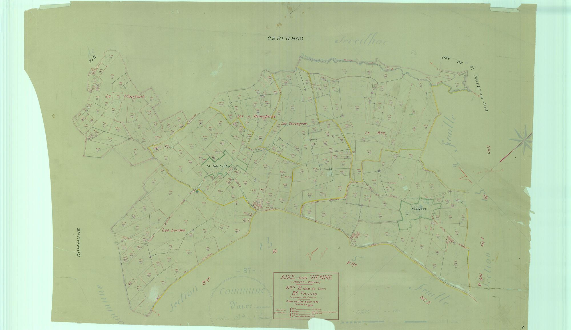 Aixe-sur-Vienne 1203 W 1 1943