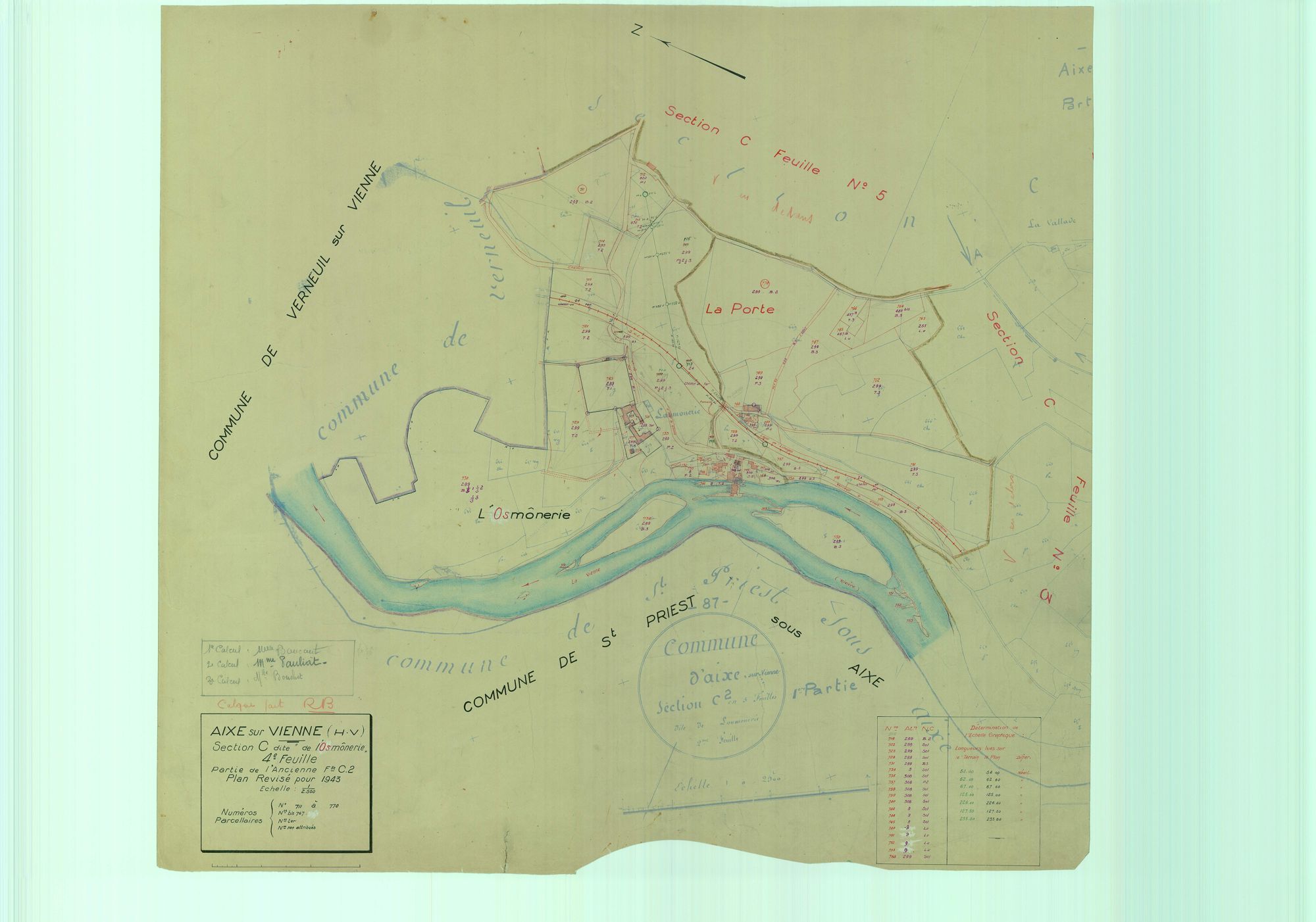 Aixe-sur-Vienne 1203 W 1 1943