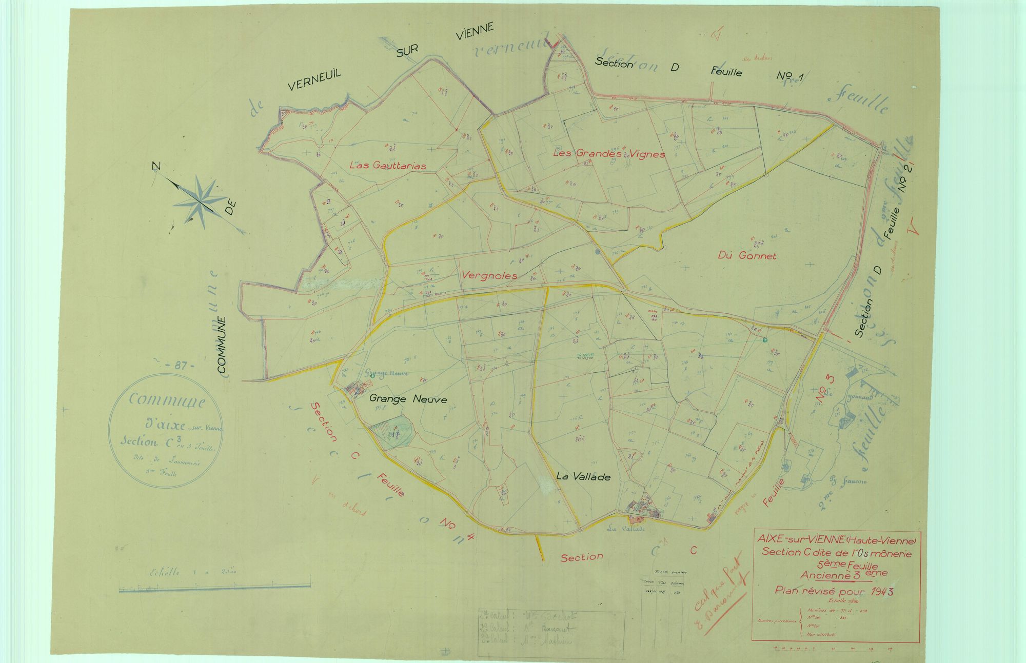 Aixe-sur-Vienne 1203 W 1 1943