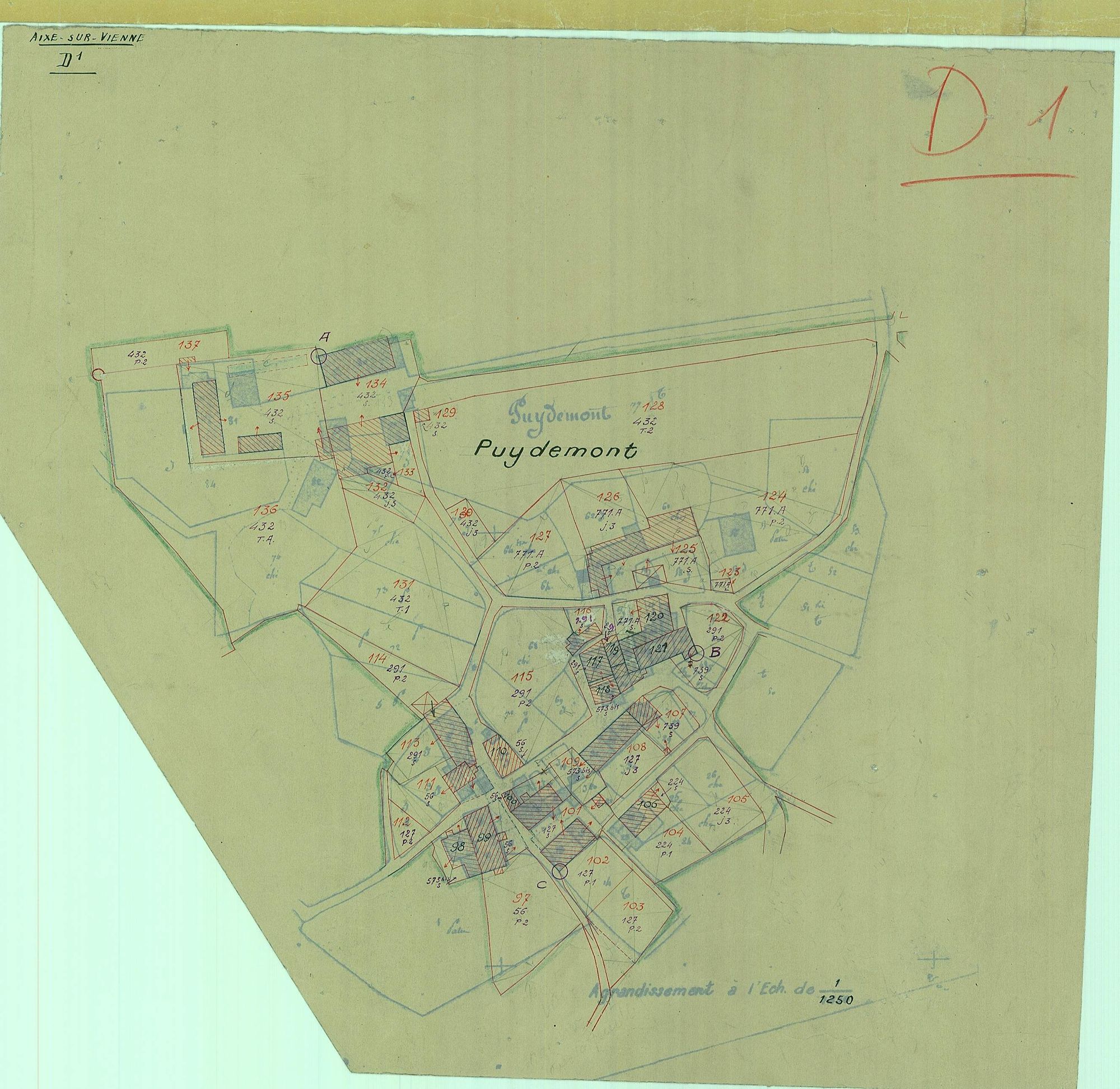 Aixe-sur-Vienne 1203 W 1 1943