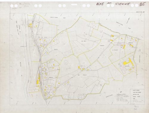 Aixe-sur-Vienne DDFIP 87 1982