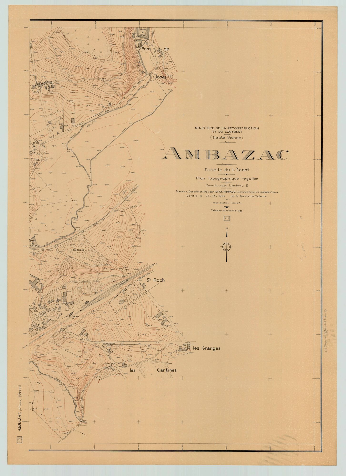 Ambazac 1 Fi 467 1954