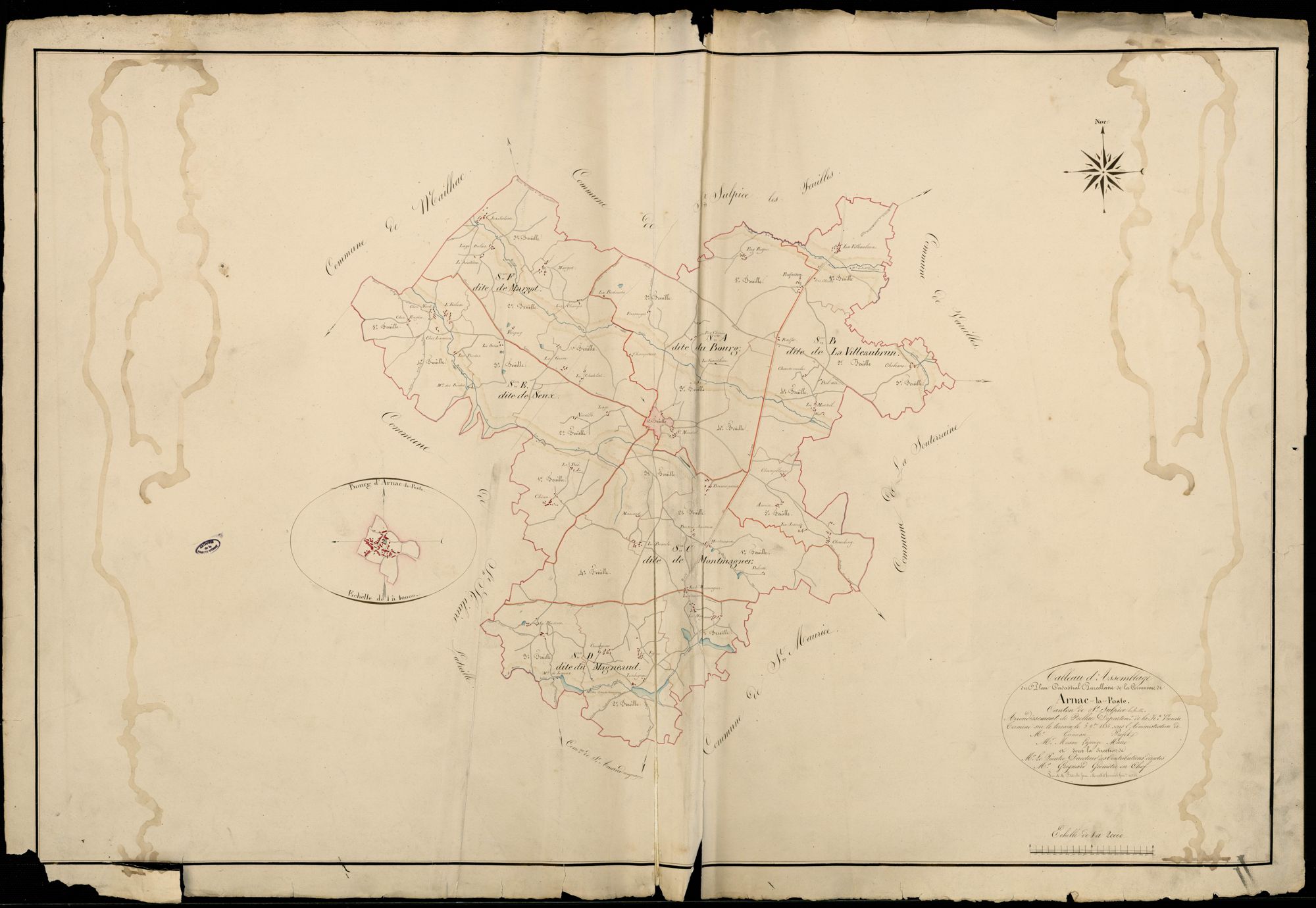 Arnac-la-Poste 3 P 13 / 2 1835