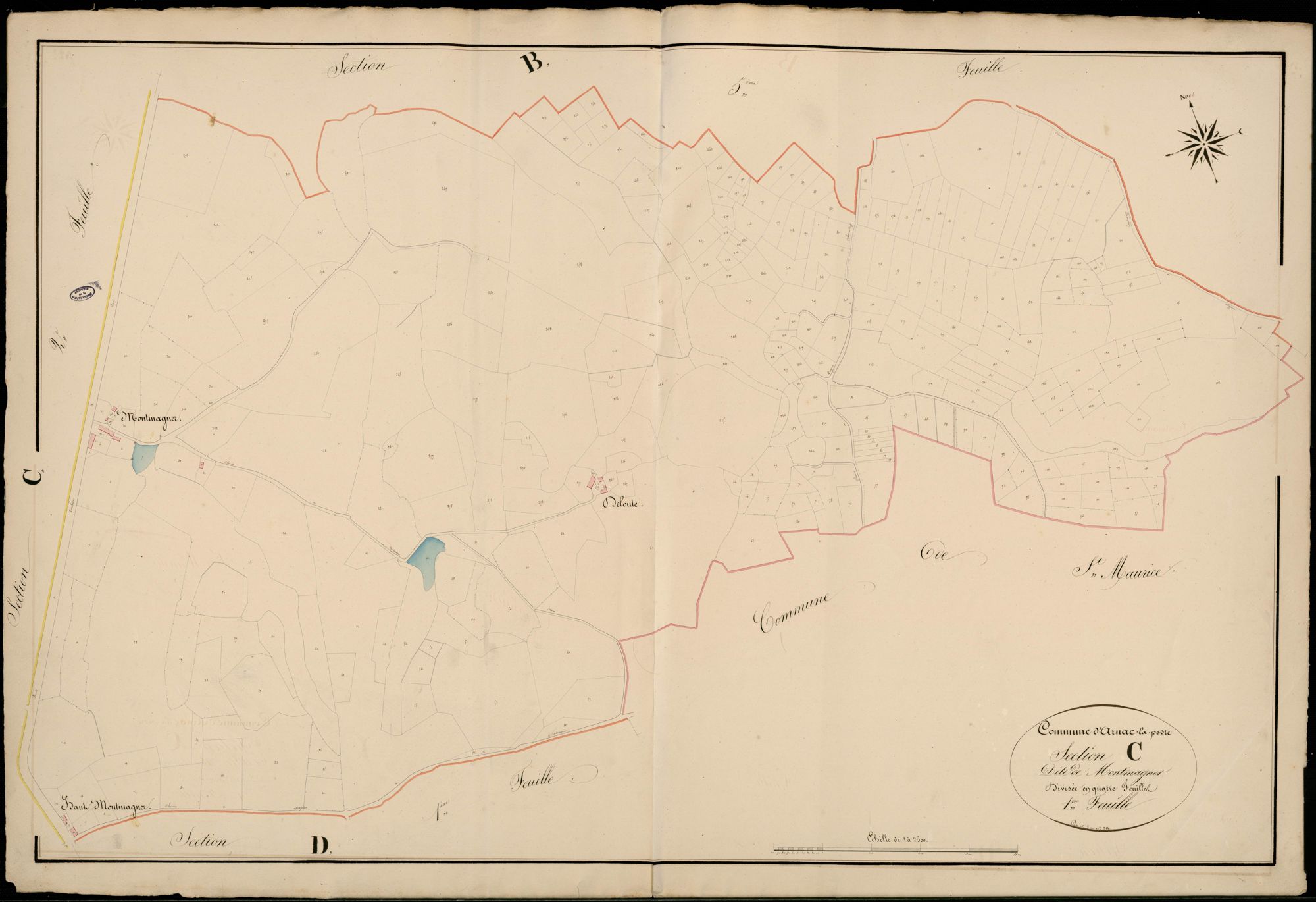 Arnac-la-Poste 3 P 13 / 2 1835
