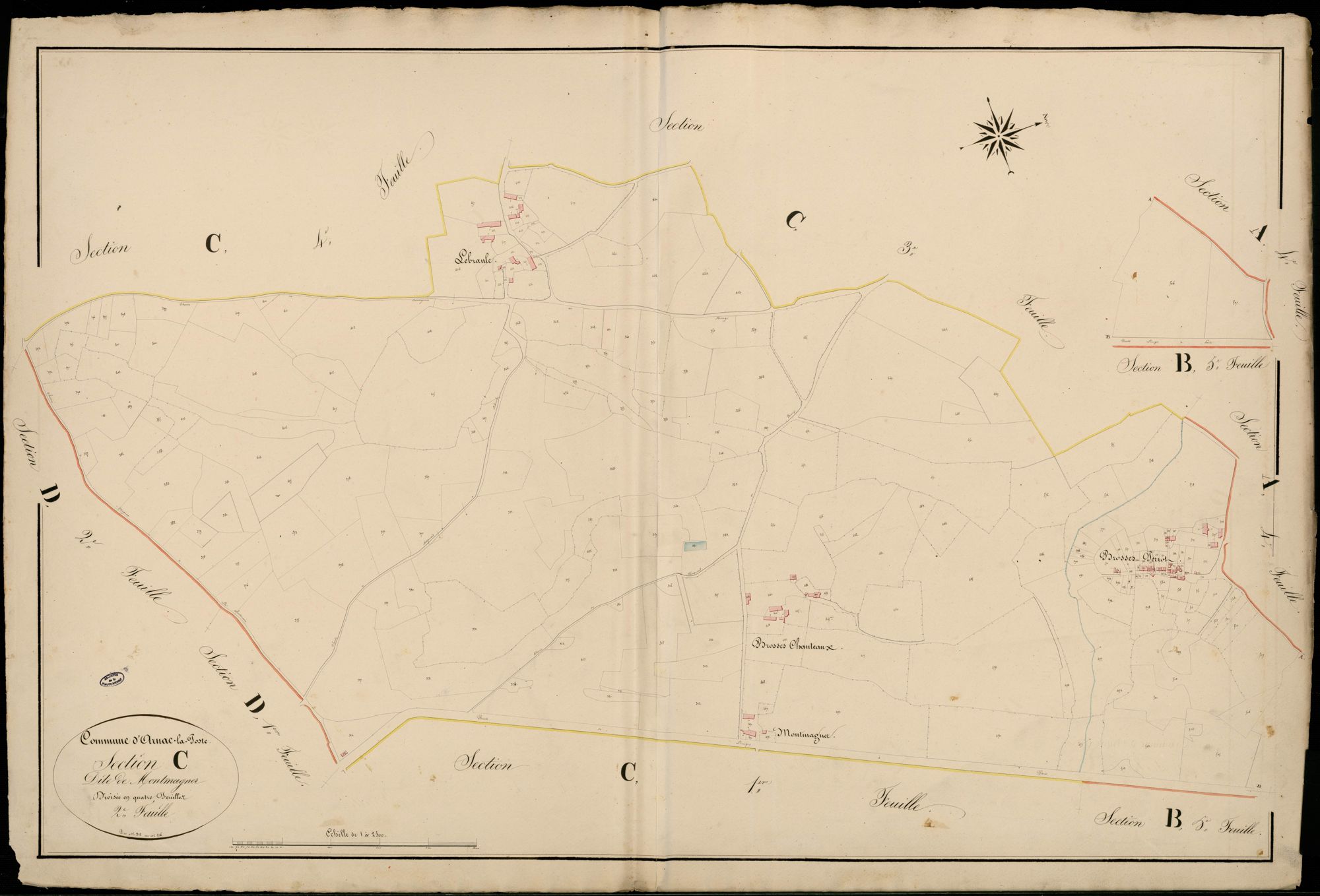 Arnac-la-Poste 3 P 13 / 2 1835