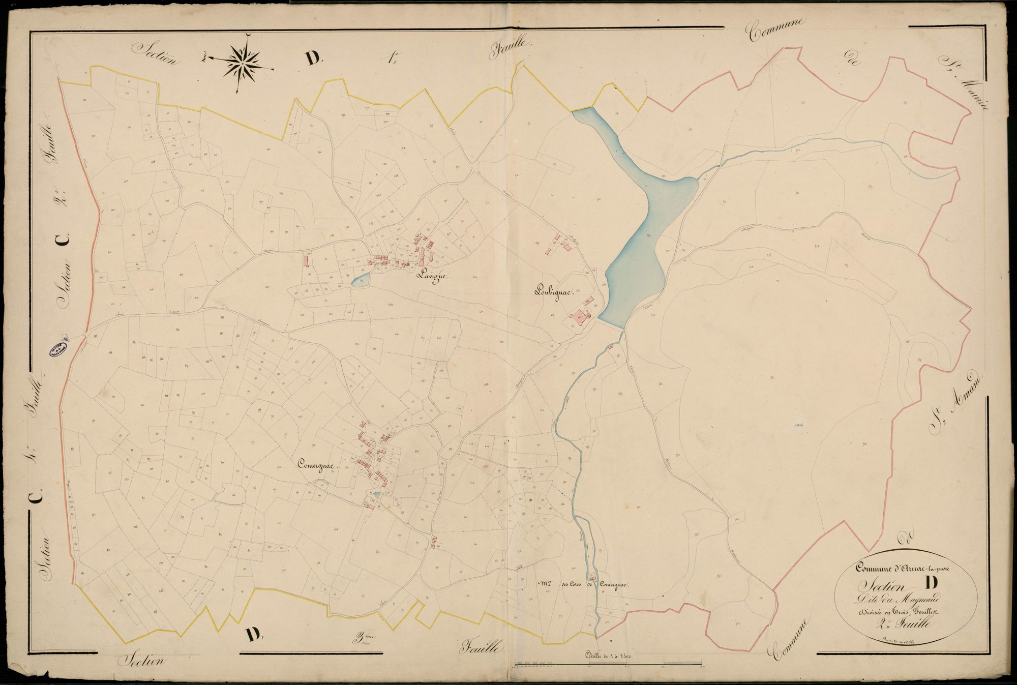 Arnac-la-Poste 3 P 13 / 2 1835