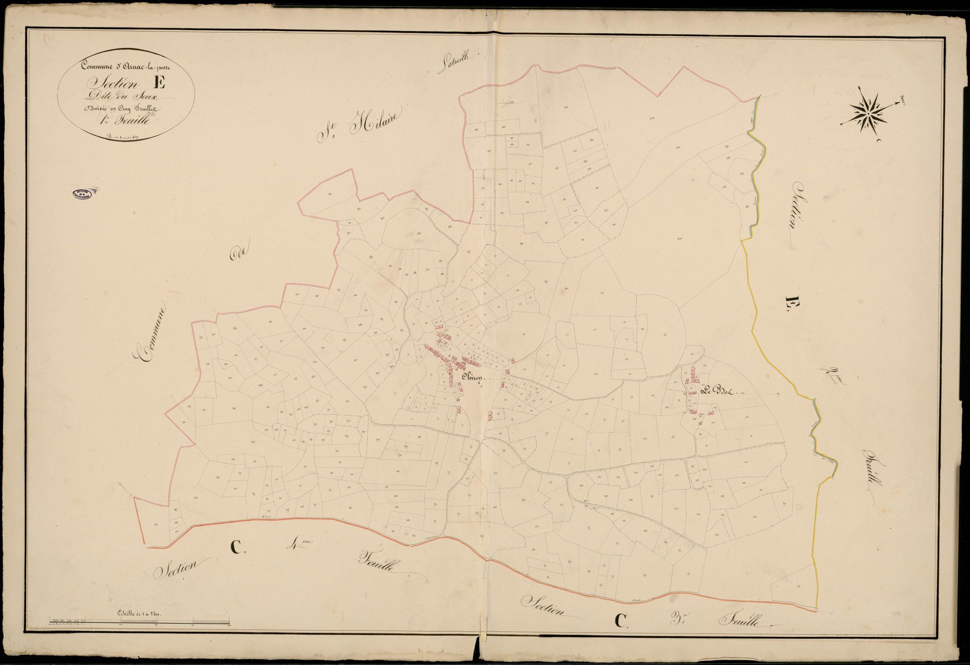 Arnac-la-Poste 3 P 13 / 2 1835