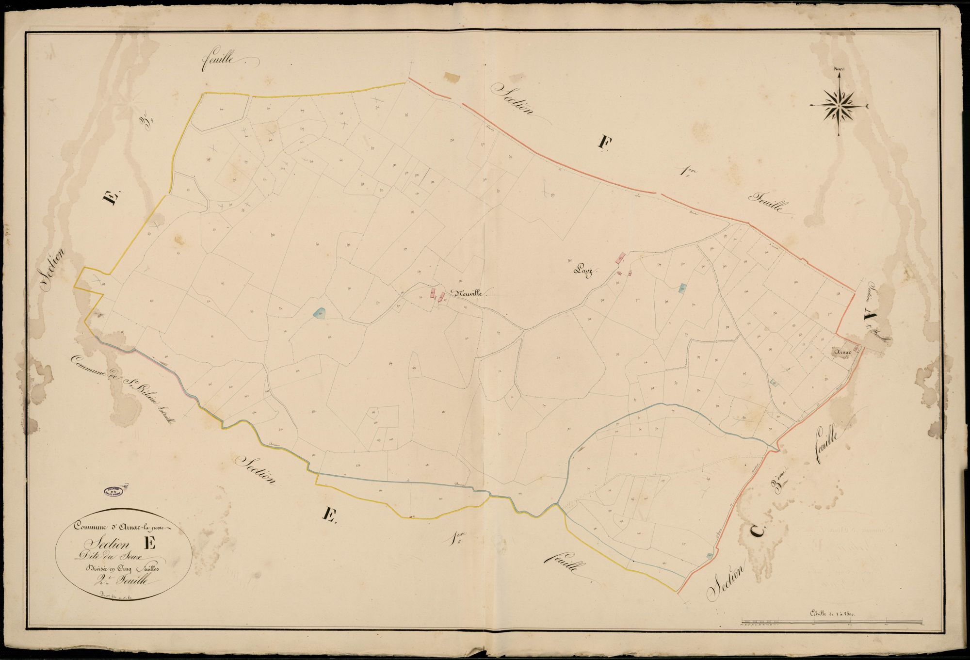 Arnac-la-Poste 3 P 13 / 2 1835