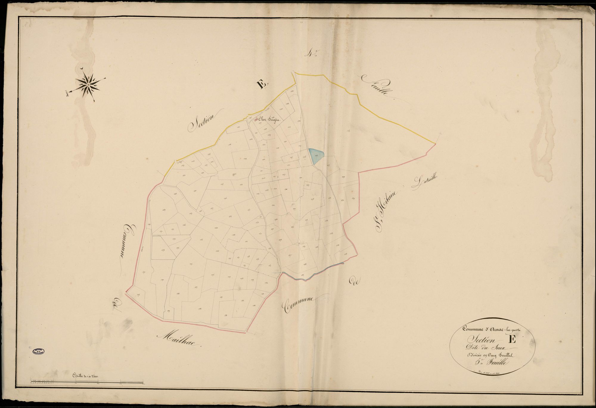 Arnac-la-Poste 3 P 13 / 2 1835