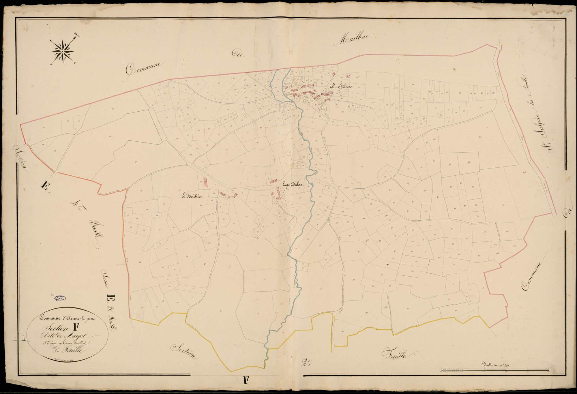 Arnac-la-Poste 3 P 13 / 2 1835