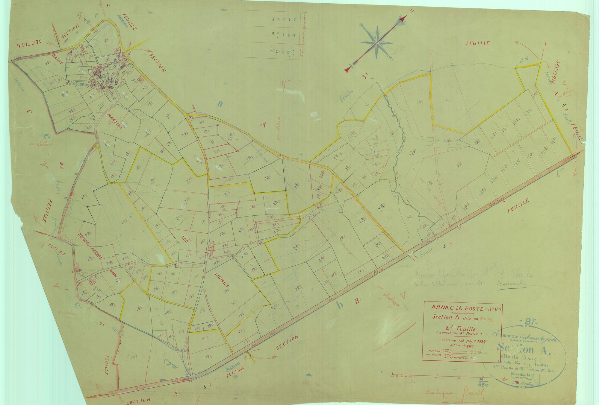 Arnac-la-Poste 2241 W 1 1936
