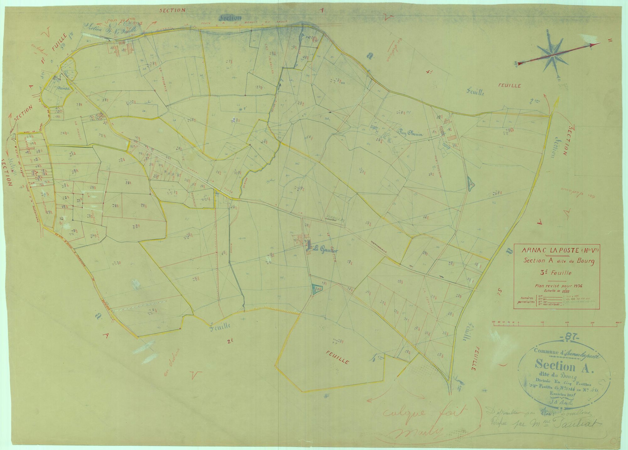 Arnac-la-Poste 2241 W 1 1936
