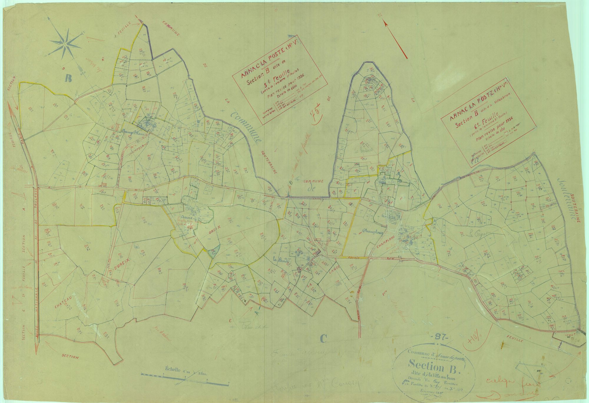 Arnac-la-Poste 2241 W 1 1936