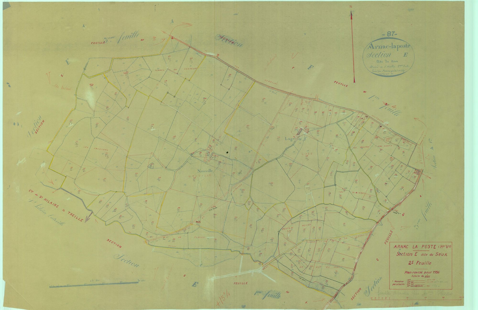 Arnac-la-Poste 2241 W 1 1936