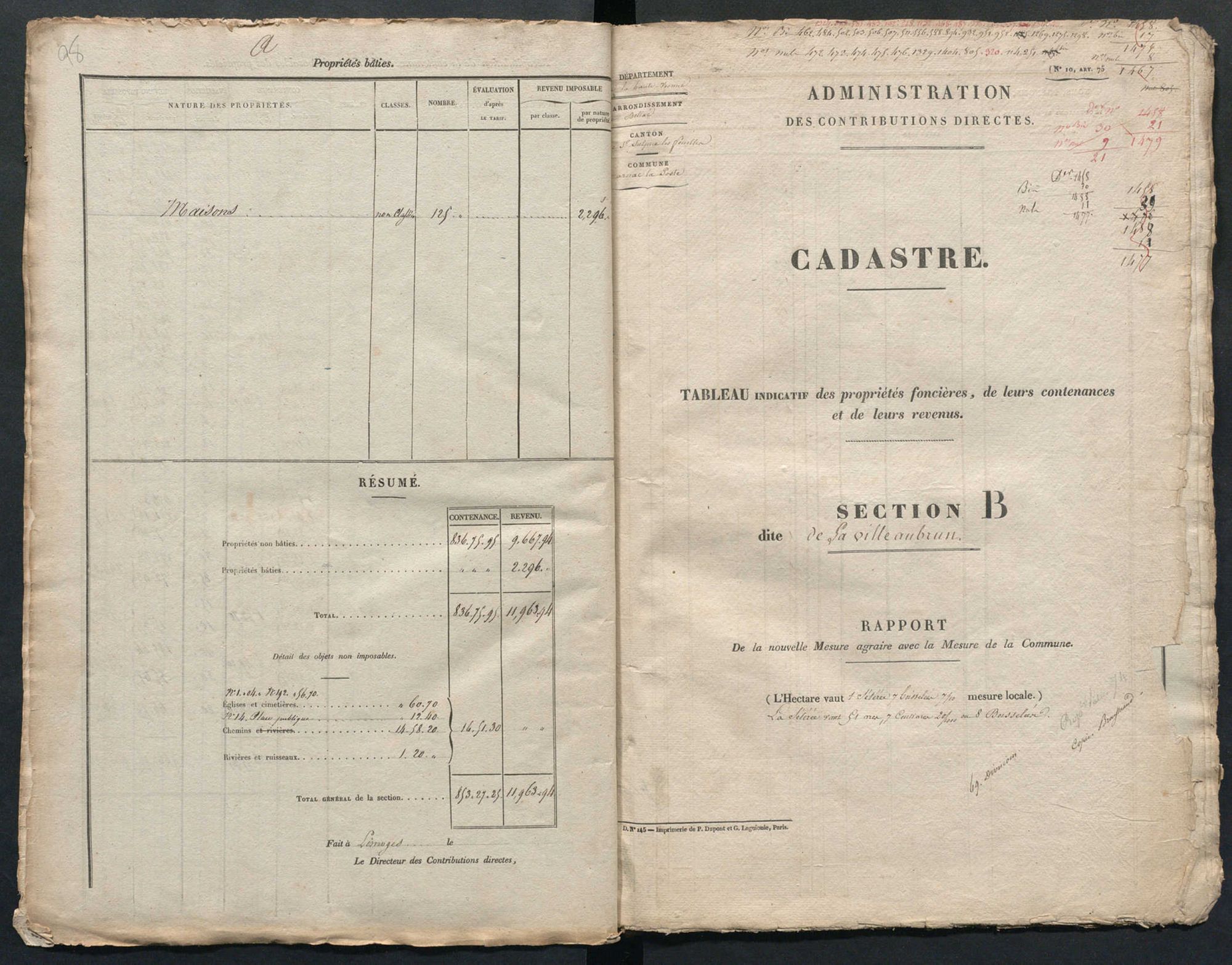 Arnac-la-Poste 3 P 13 / 3 1837