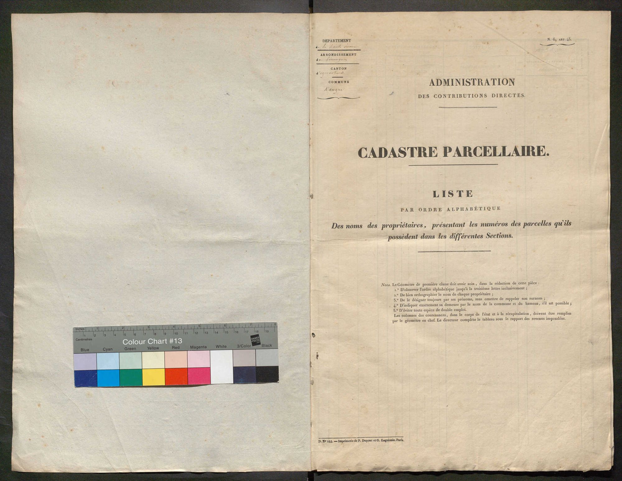 Augne 3 P 14 / 2 1835
