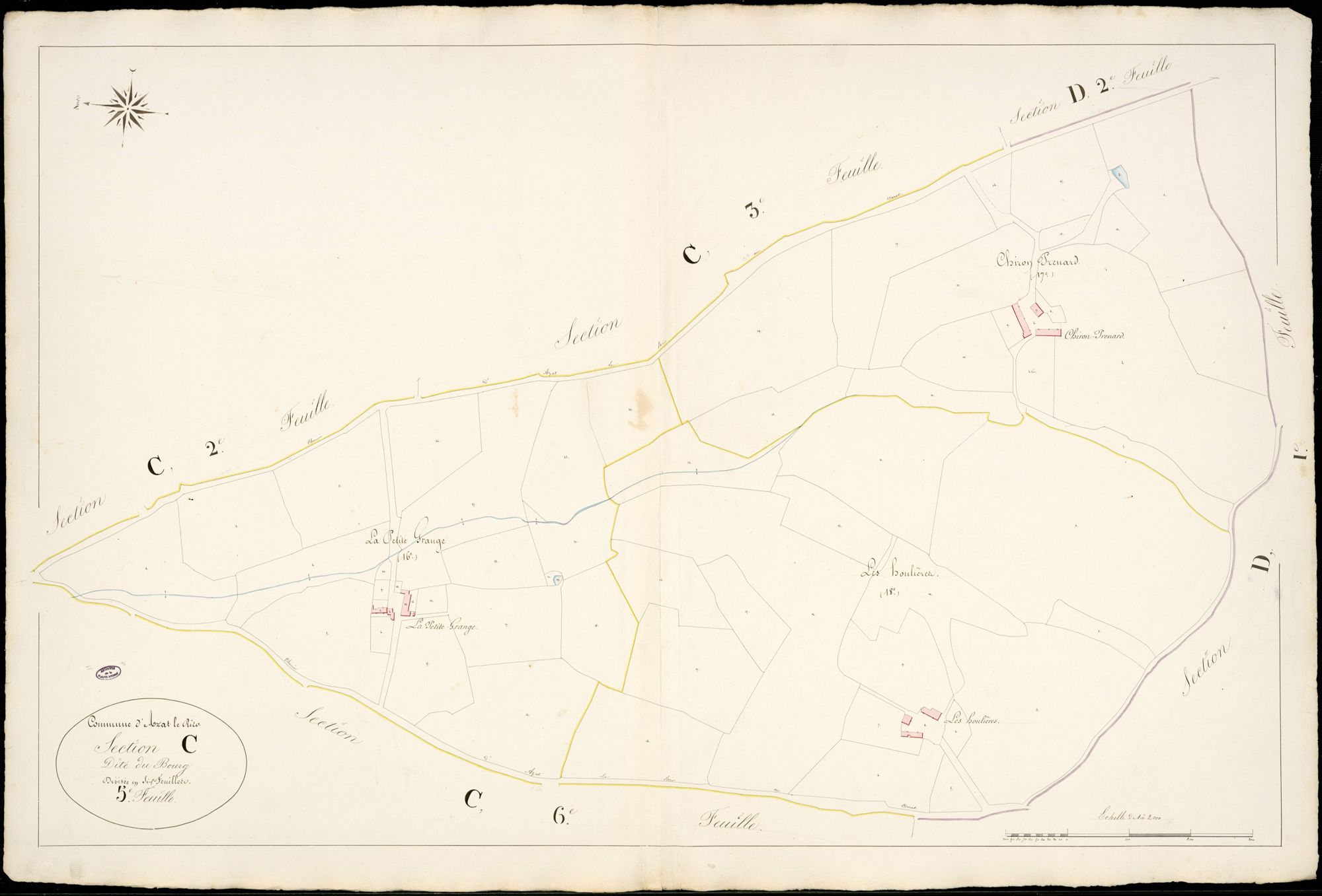 Azat-le-Ris 3 P 16 /1 1839