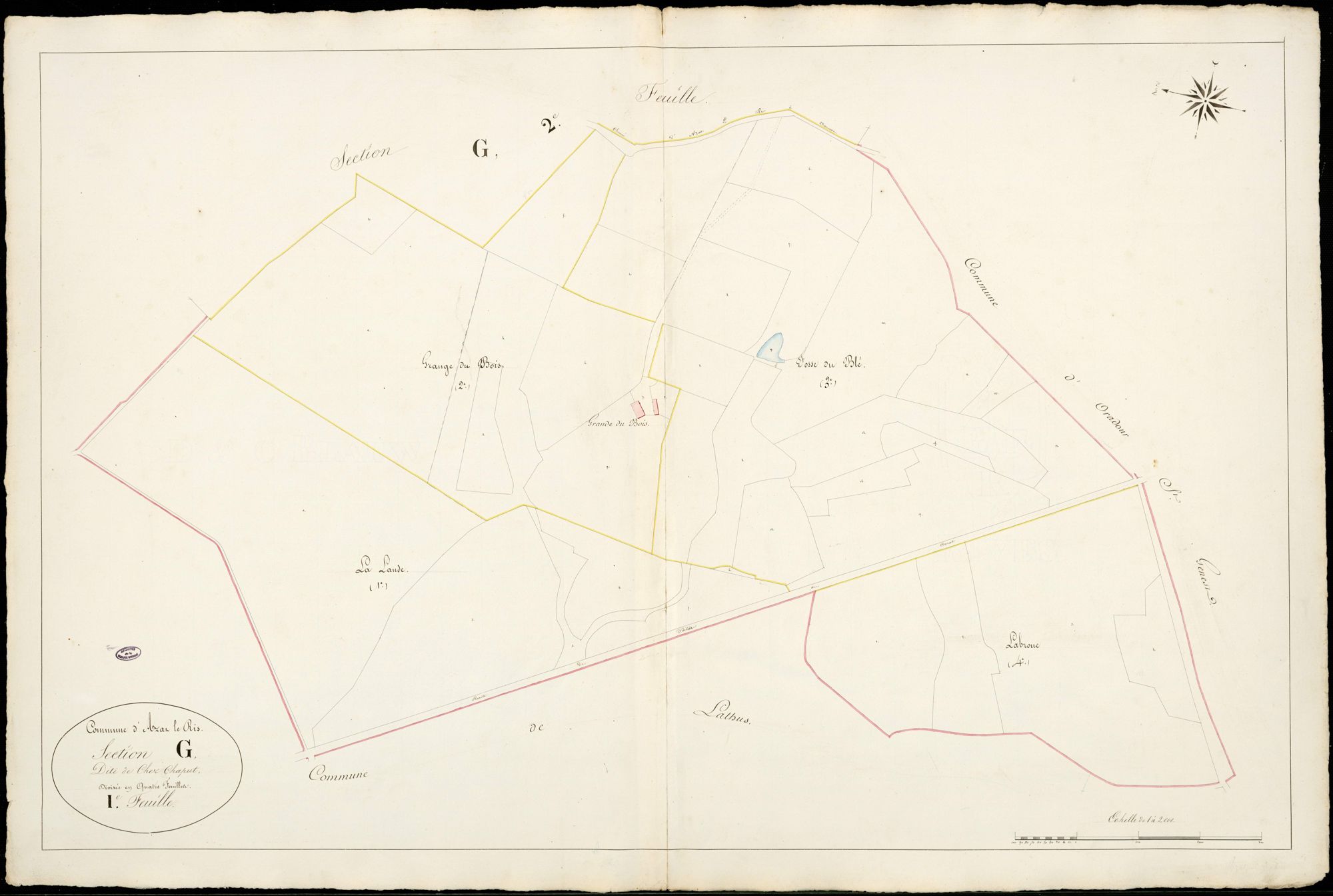 Azat-le-Ris 3 P 16 / 2 1839