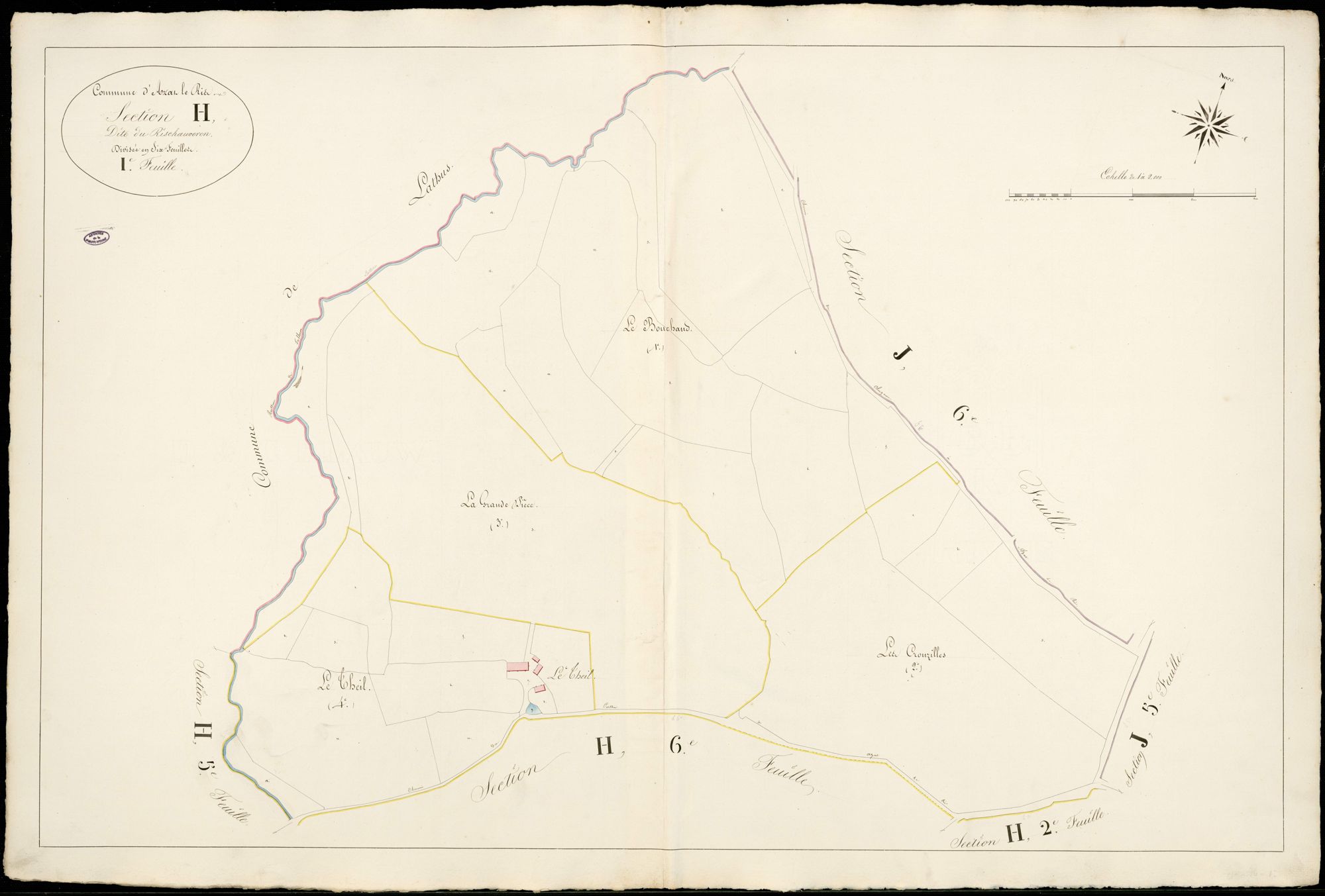 Azat-le-Ris 3 P 16 / 2 1839