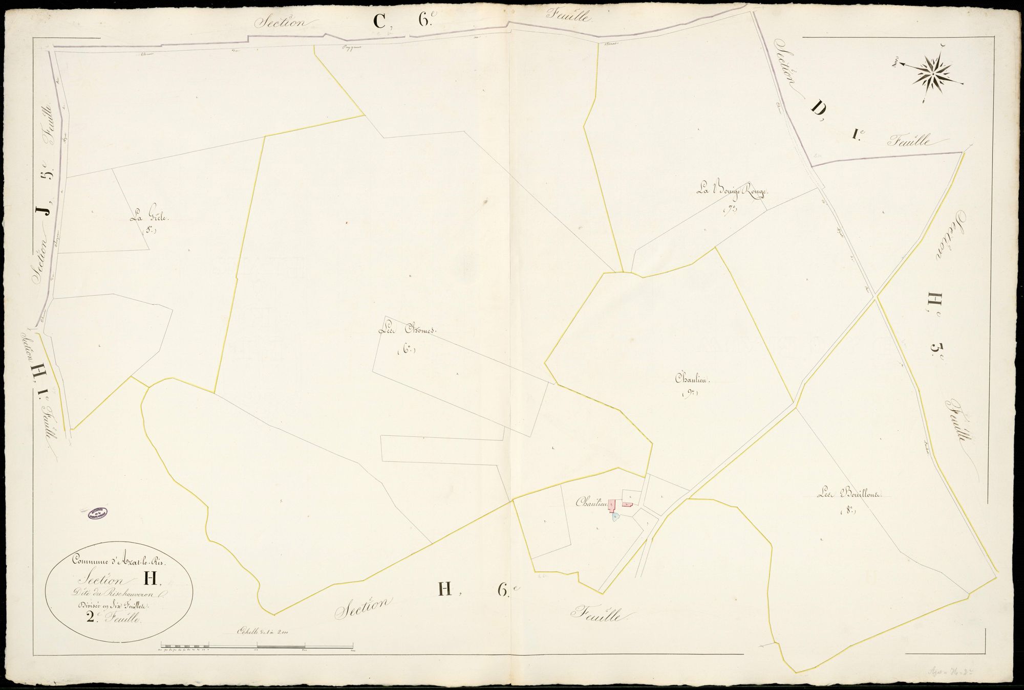 Azat-le-Ris 3 P 16 / 2 1839
