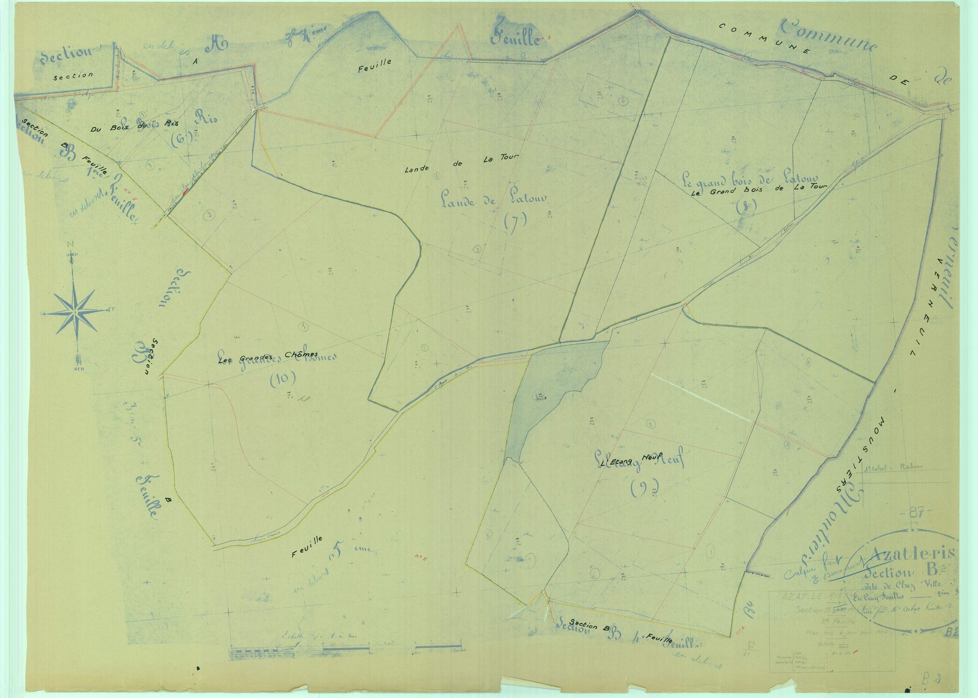 Azat-le-Ris 2241 W 2 1954