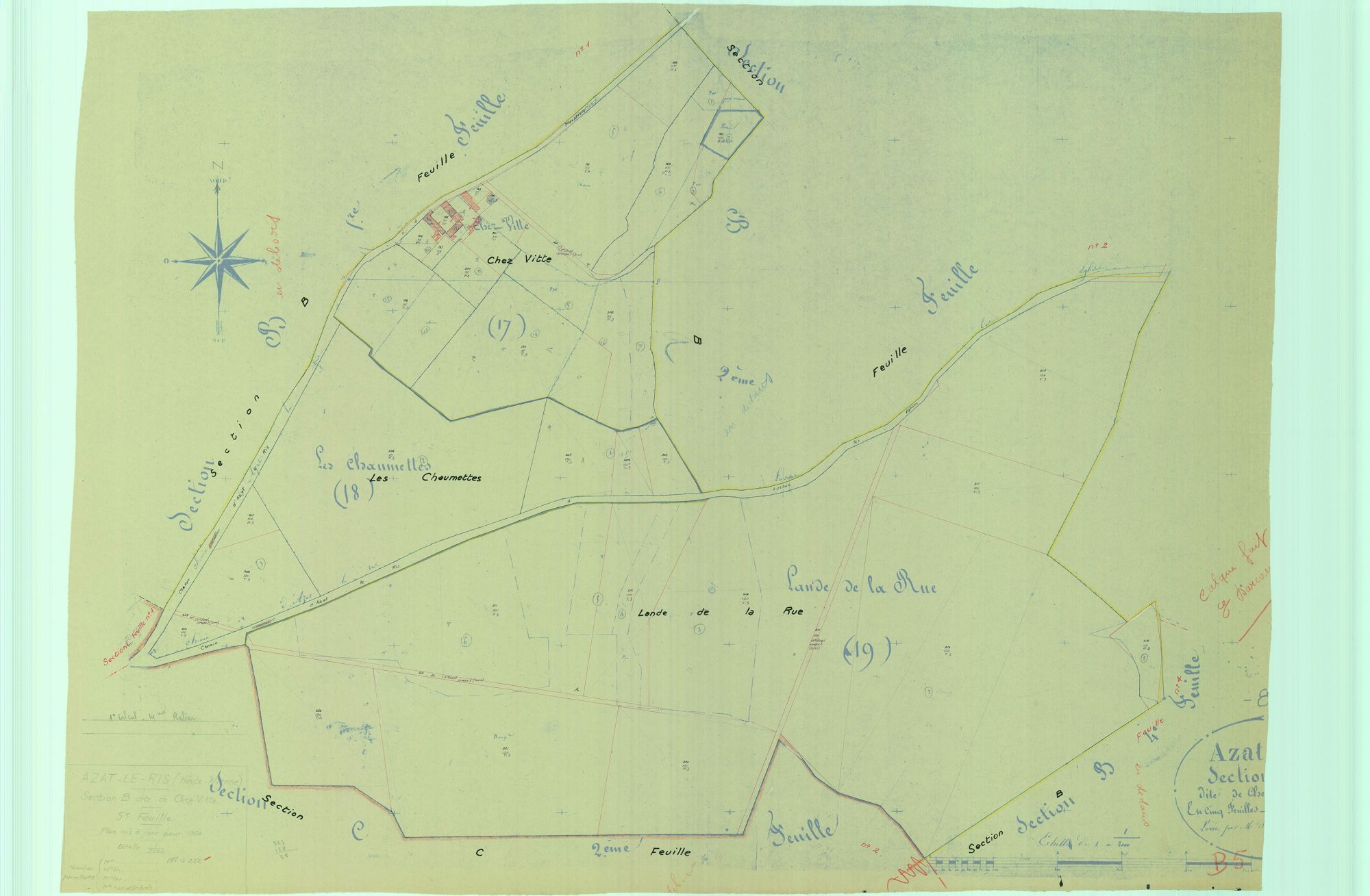 Azat-le-Ris 2241 W 2 1954