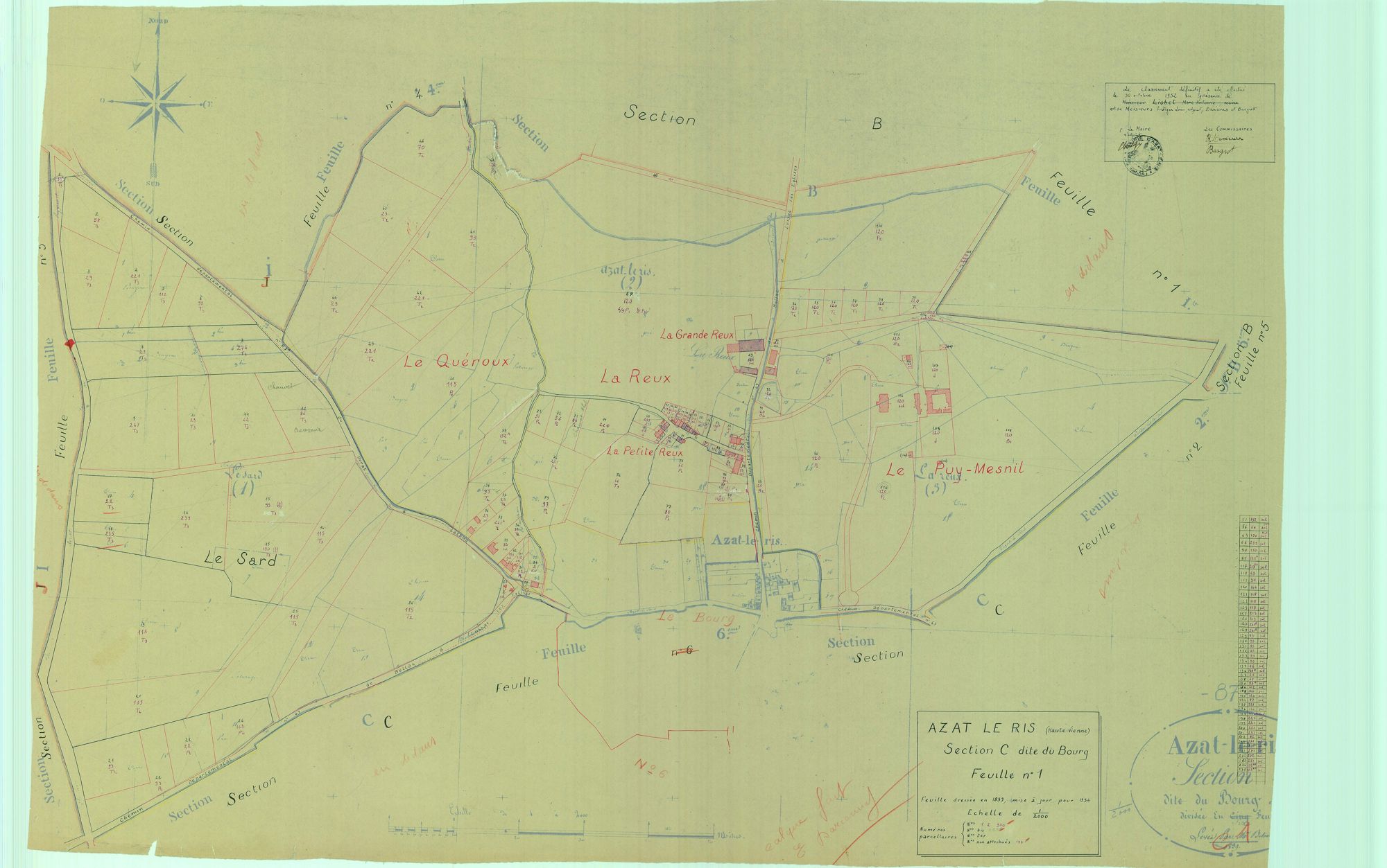 Azat-le-Ris 2241 W 2 1954