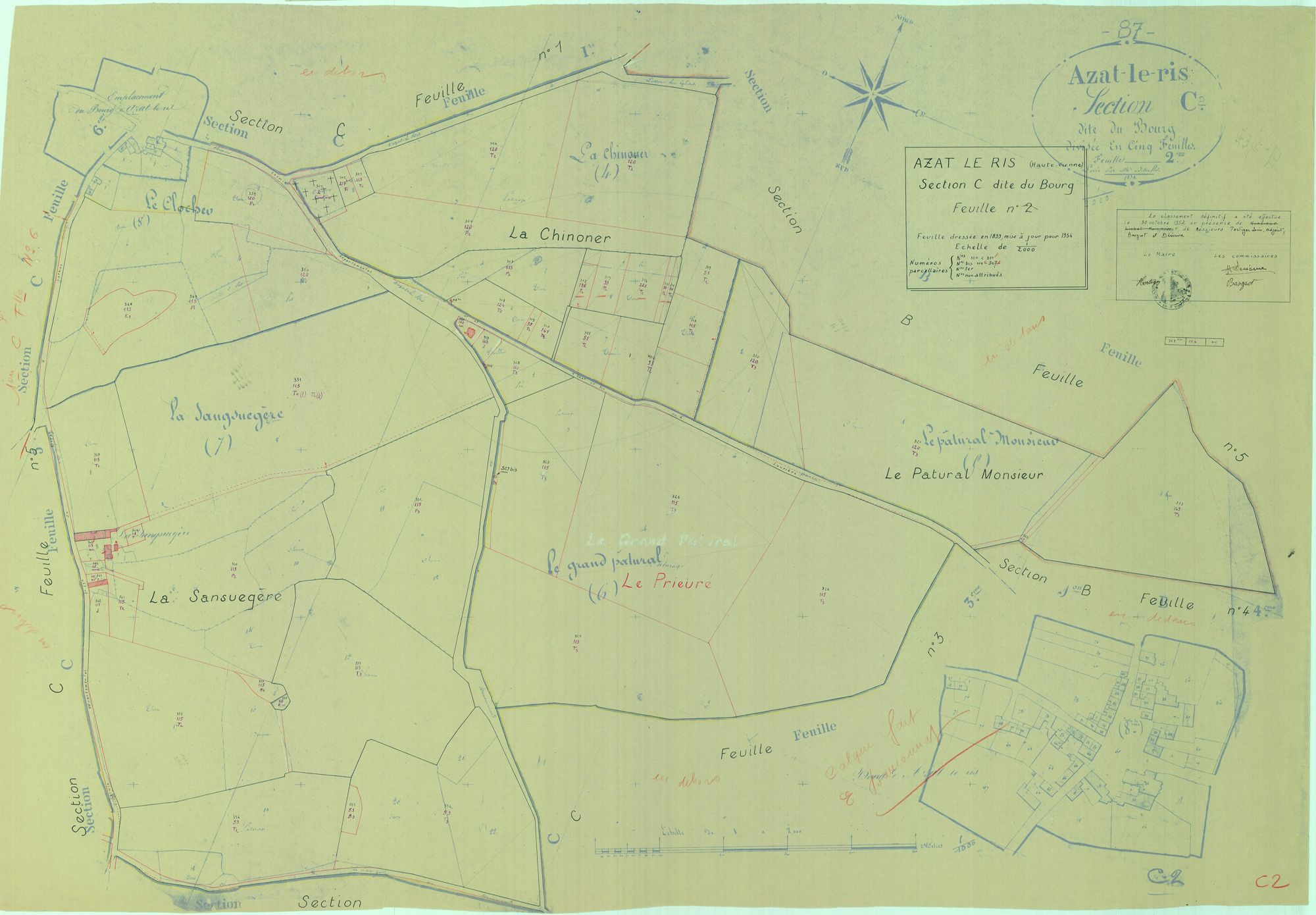 Azat-le-Ris 2241 W 2 1954