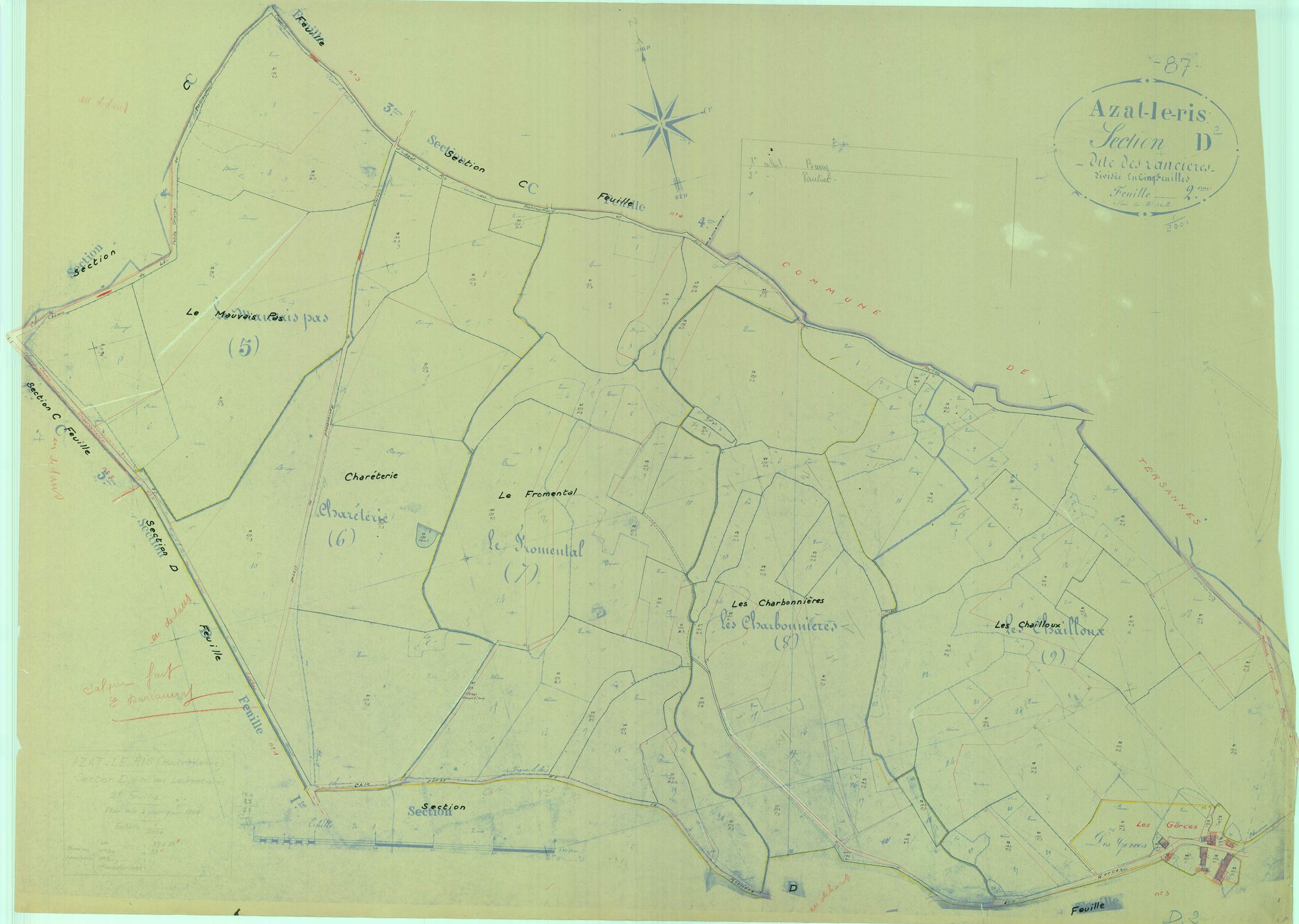 Azat-le-Ris 2241 W 2 1954