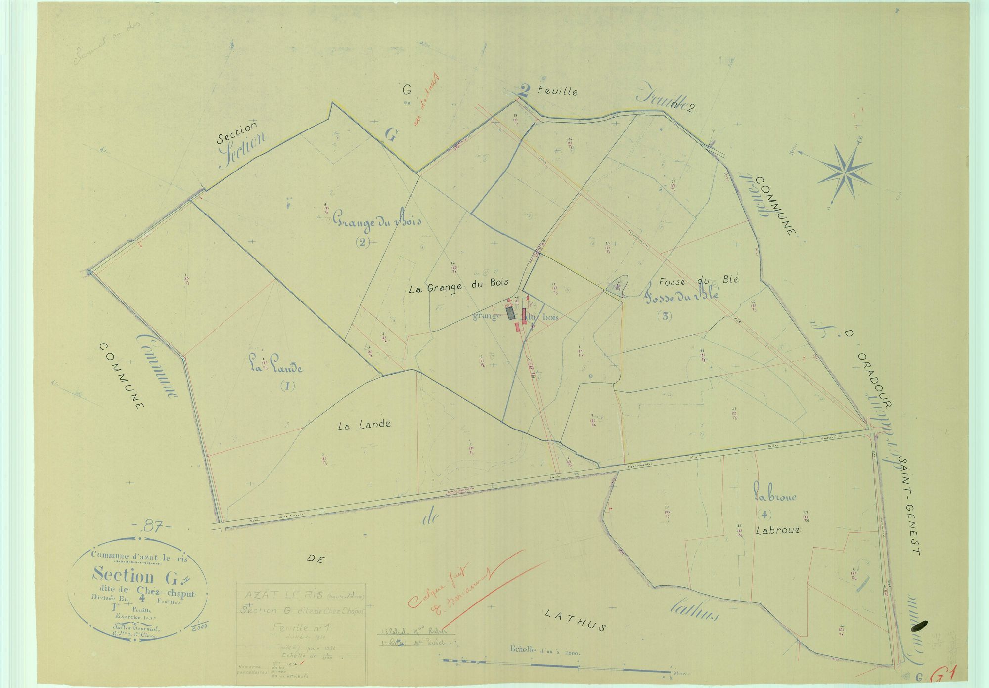 Azat-le-Ris 2241 W 2 1954