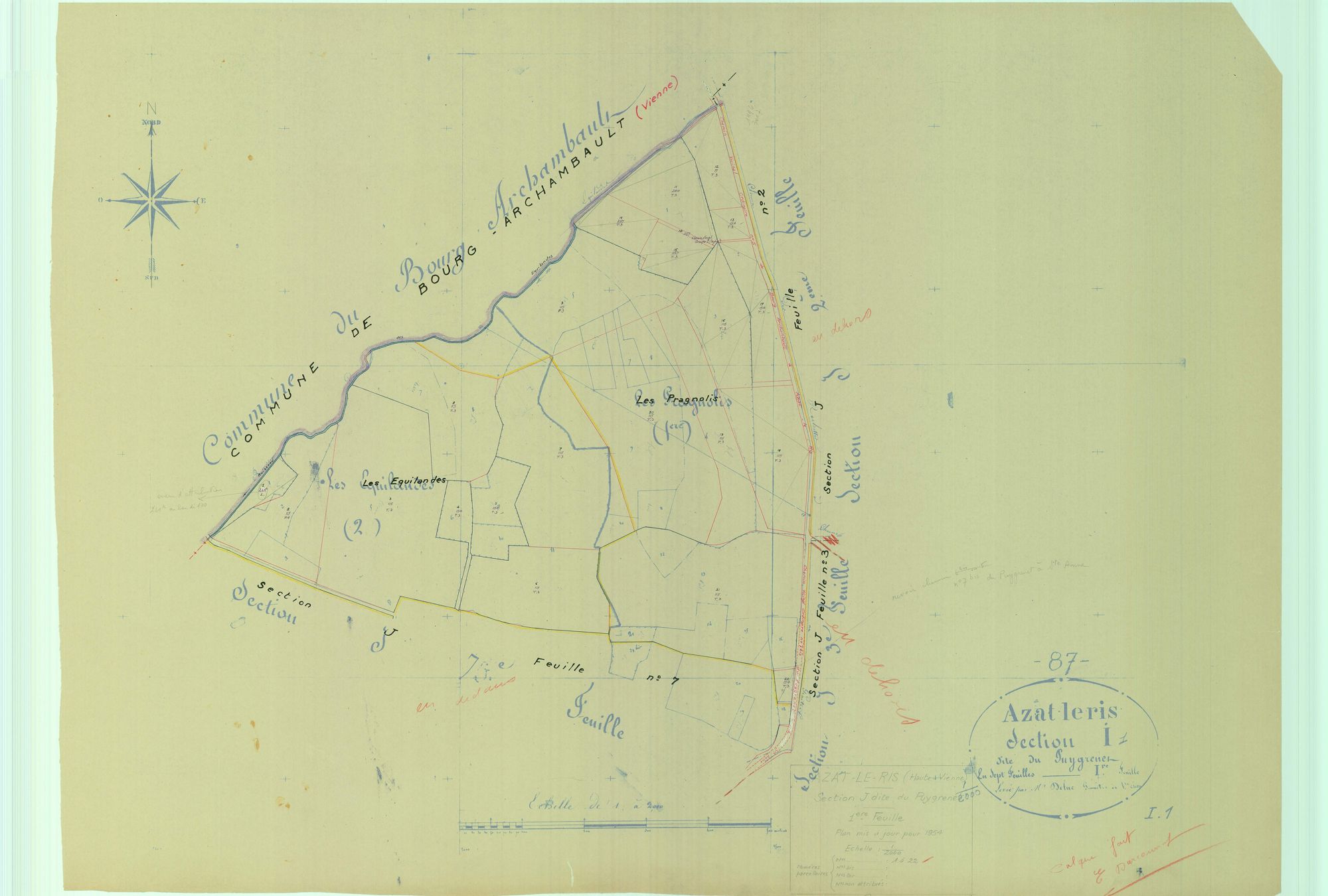 Azat-le-Ris 2241 W 2 1954