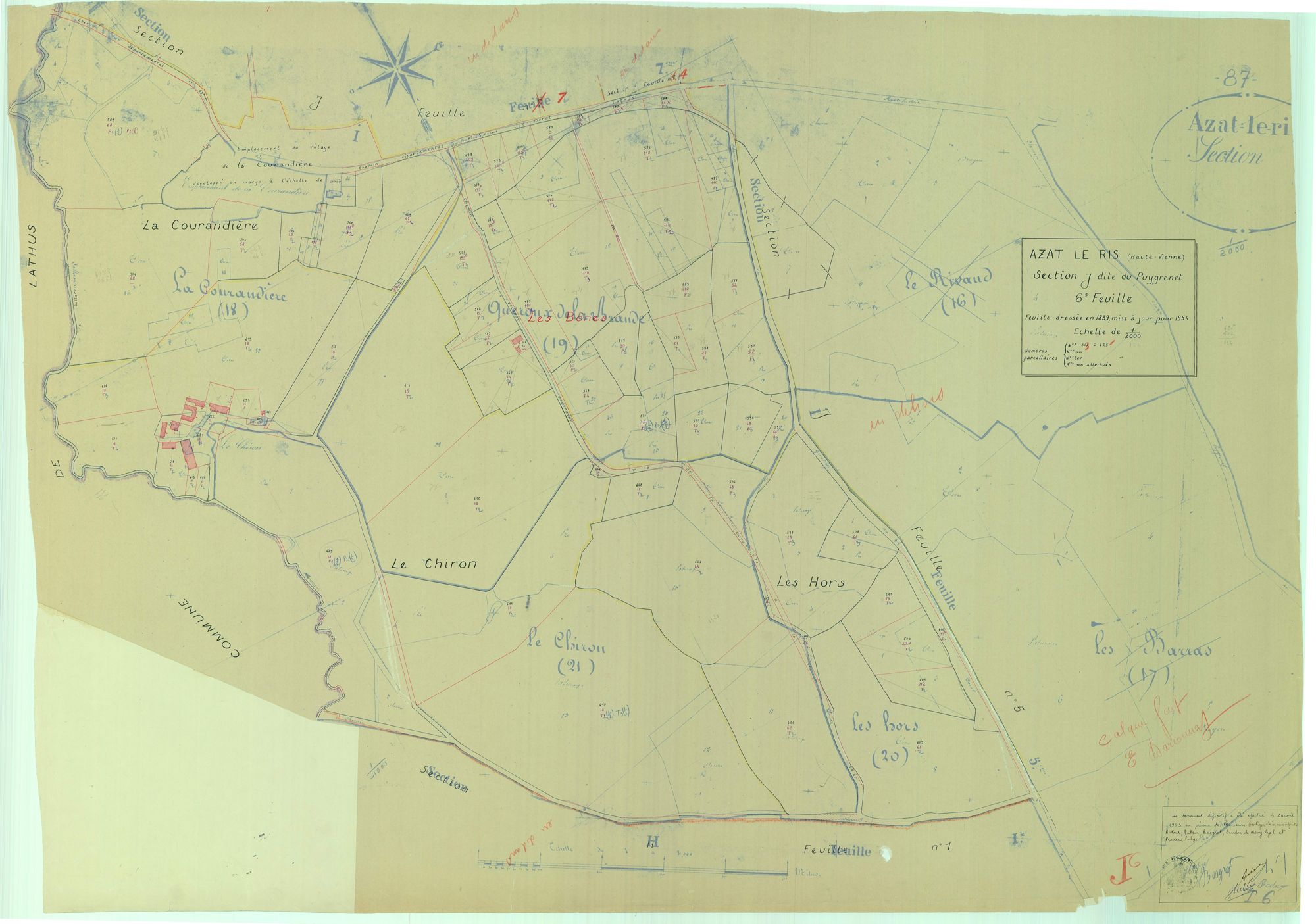 Azat-le-Ris 2241 W 2 1954