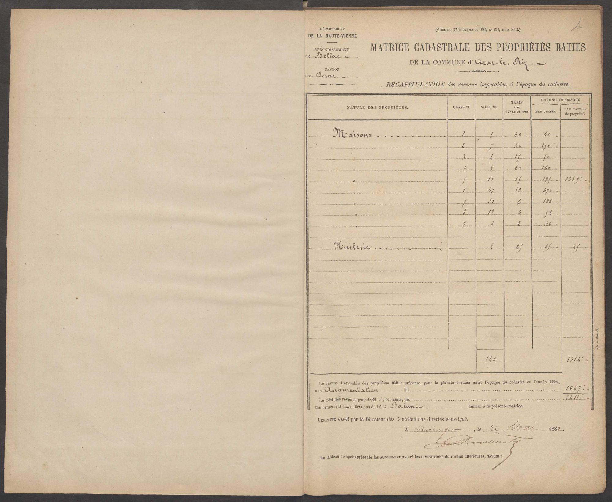 Azat-le-Ris 3 P 16 / 7 1882-1910