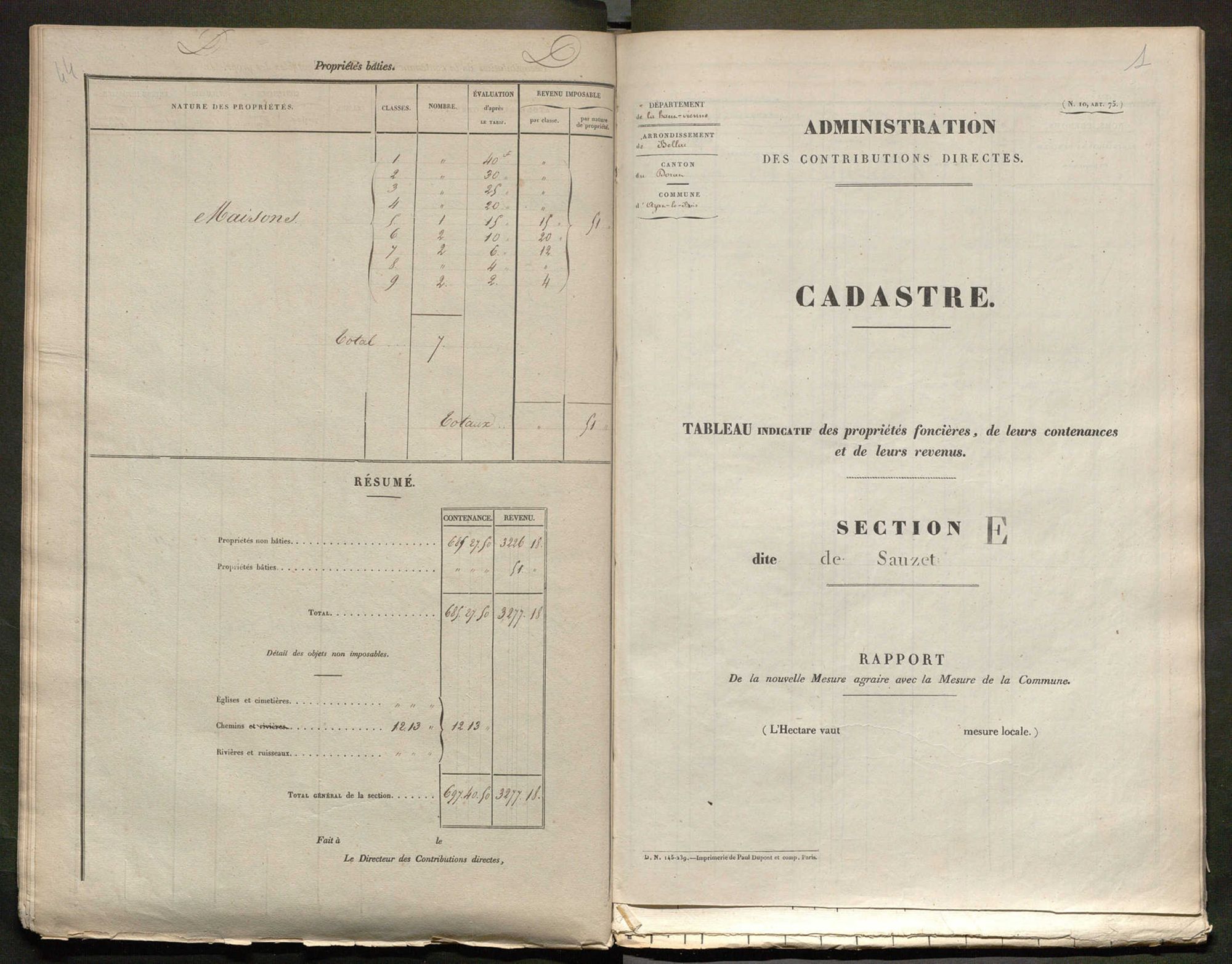 Azat-le-Ris 3 P 16 / 3 1840