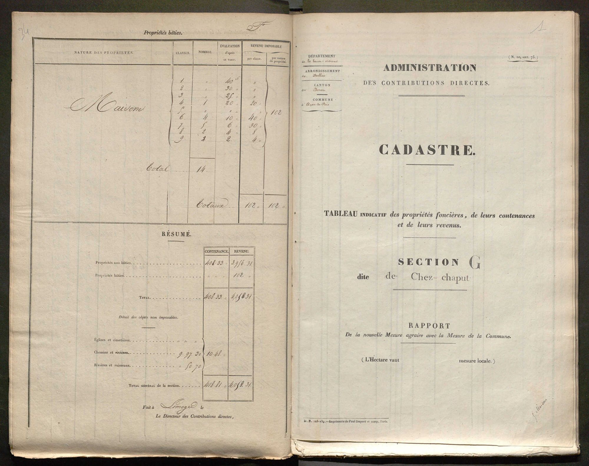 Azat-le-Ris 3 P 16 / 3 1840