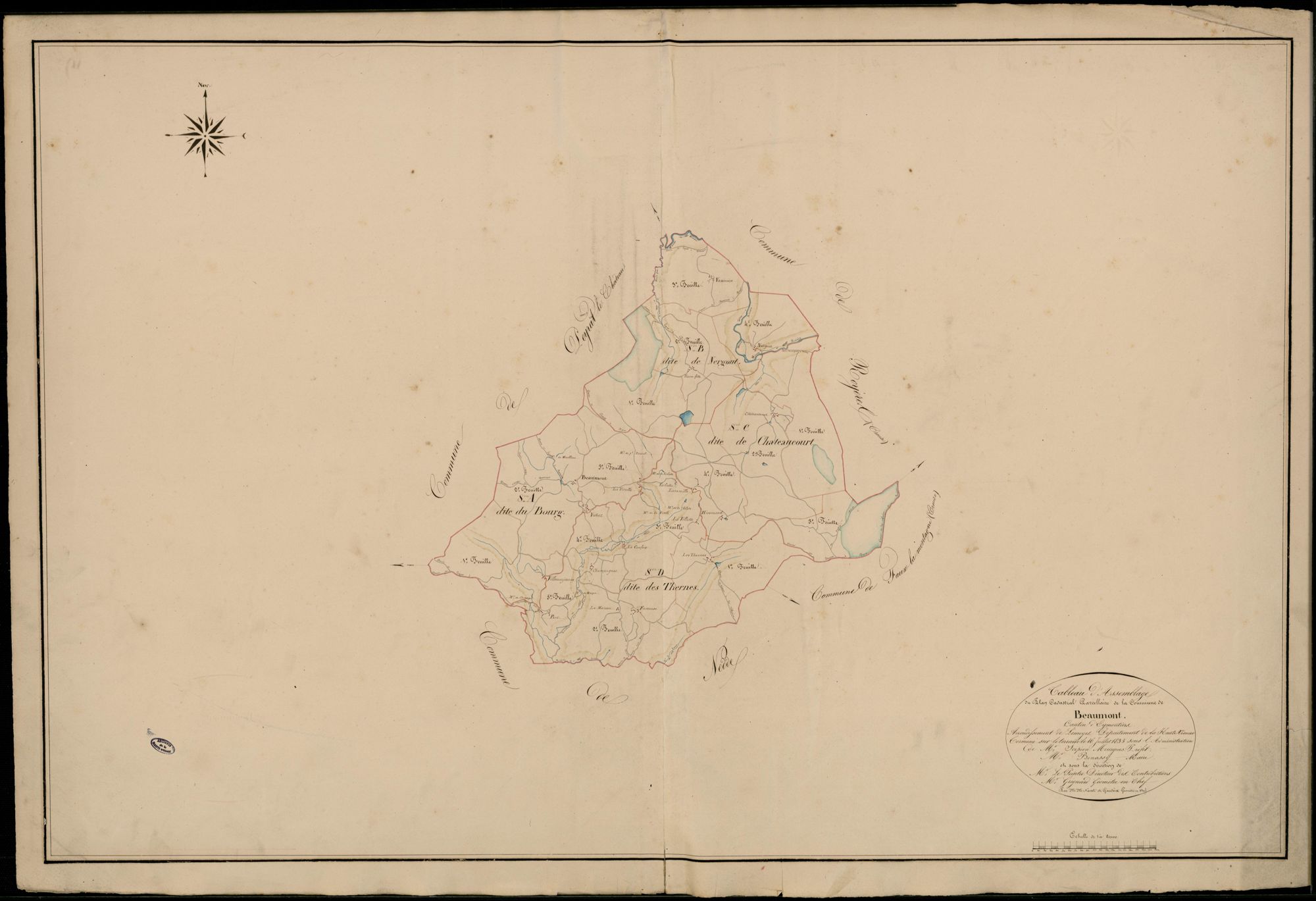 Beaumont-du-Lac 3 P 19 / 1 1835