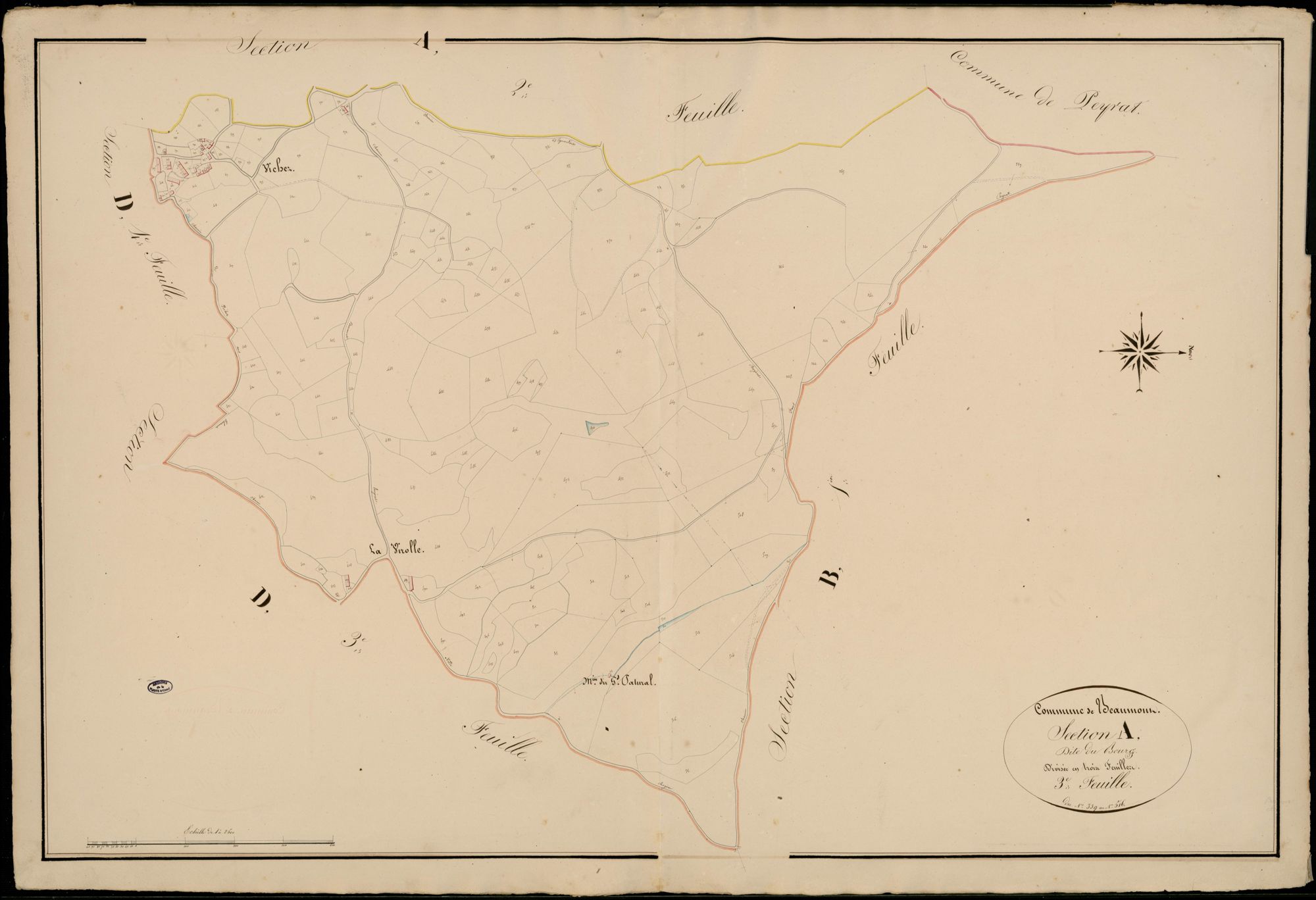 Beaumont-du-Lac 3 P 19 / 1 1835