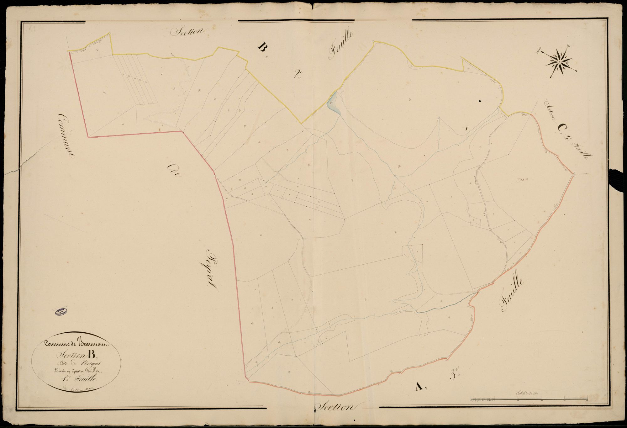 Beaumont-du-Lac 3 P 19 / 1 1835