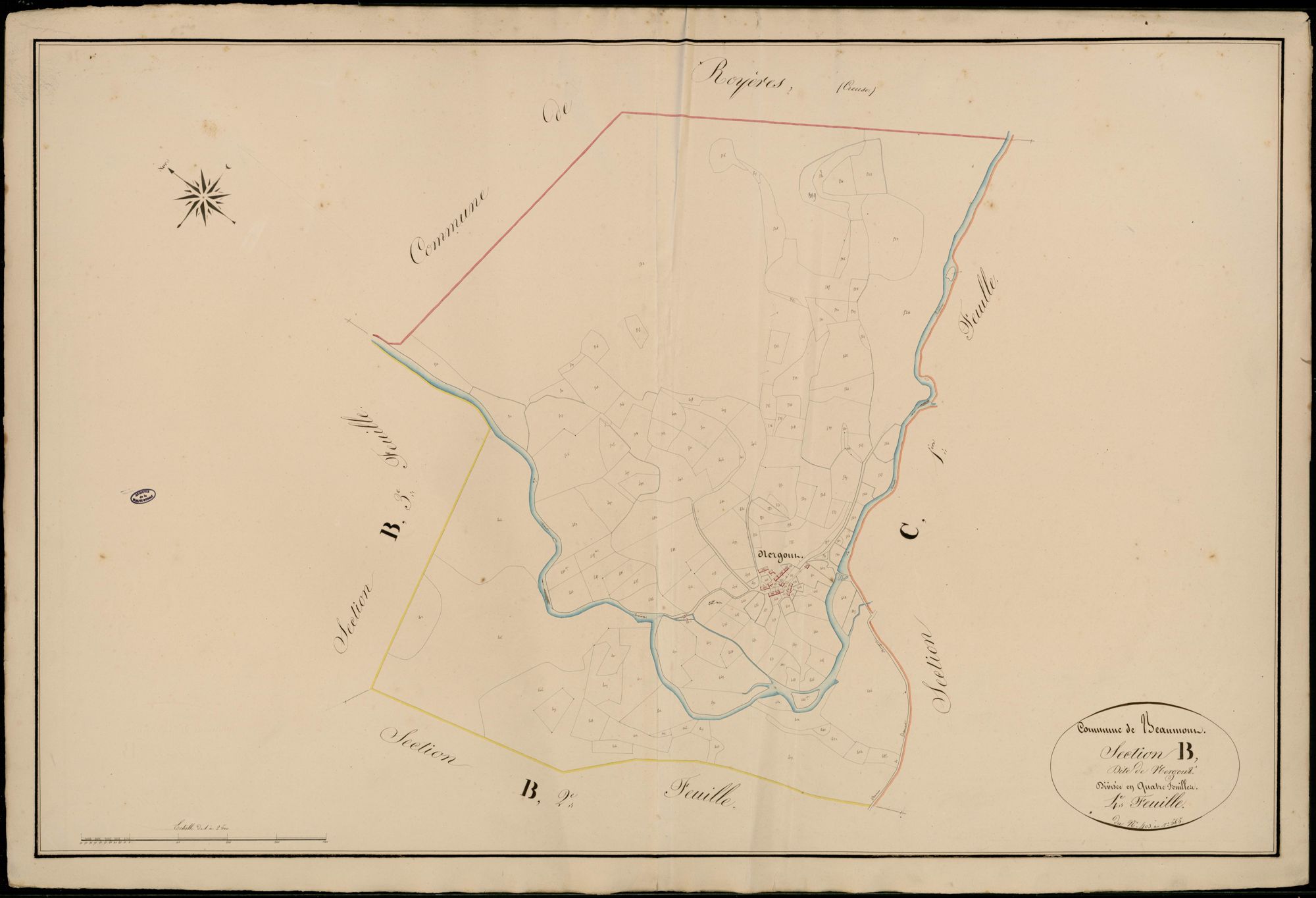 Beaumont-du-Lac 3 P 19 / 1 1835