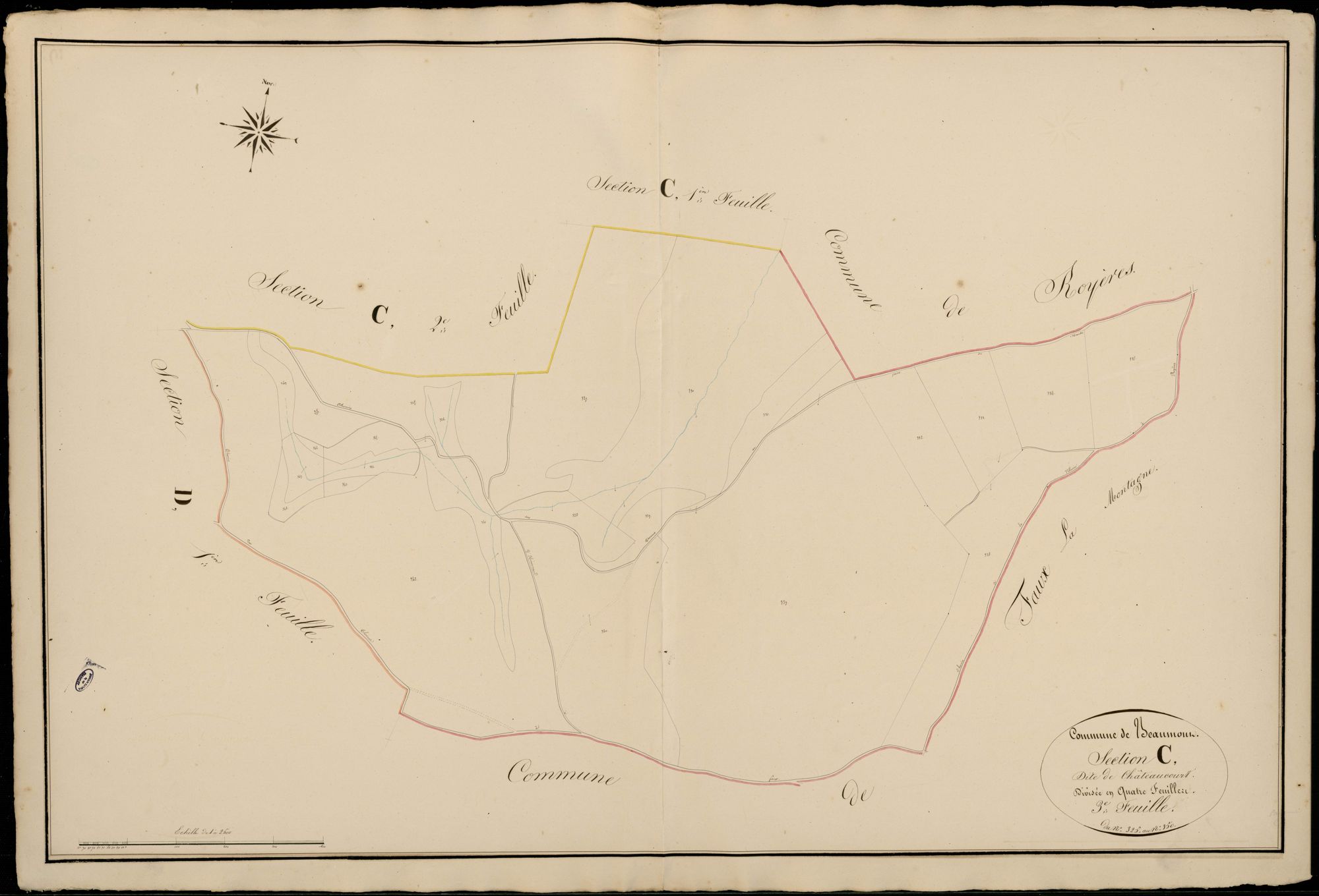Beaumont-du-Lac 3 P 19 / 1 1835