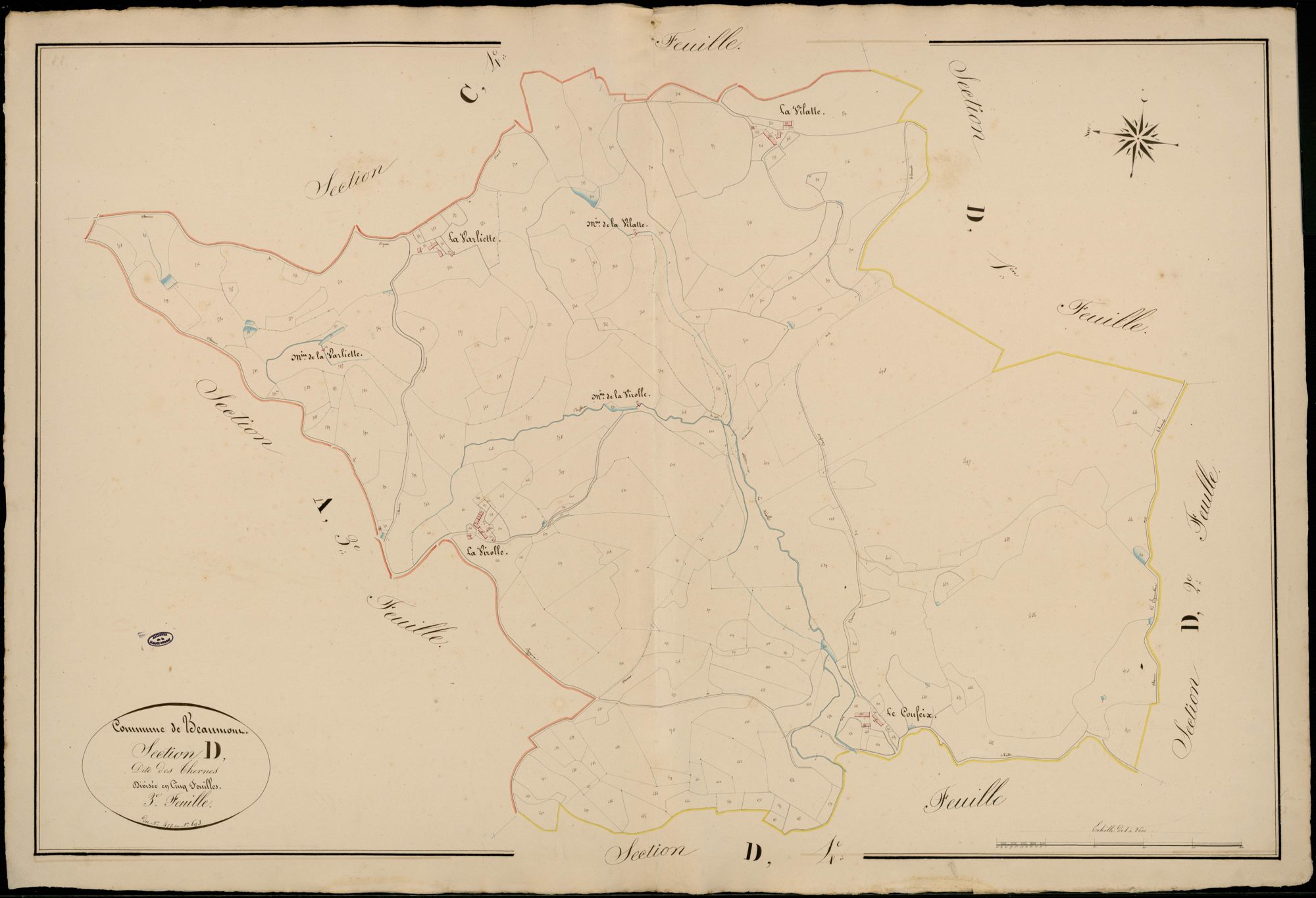 Beaumont-du-Lac 3 P 19 / 1 1835