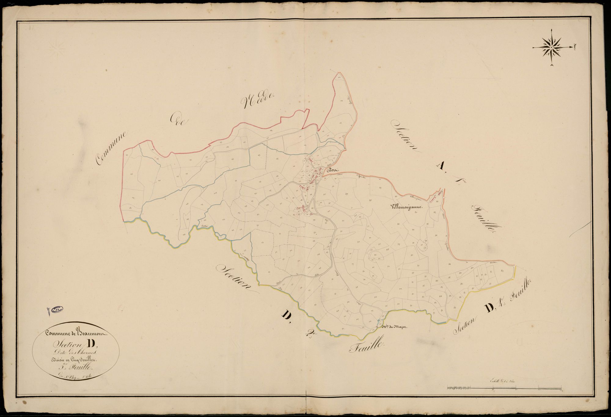 Beaumont-du-Lac 3 P 19 / 1 1835