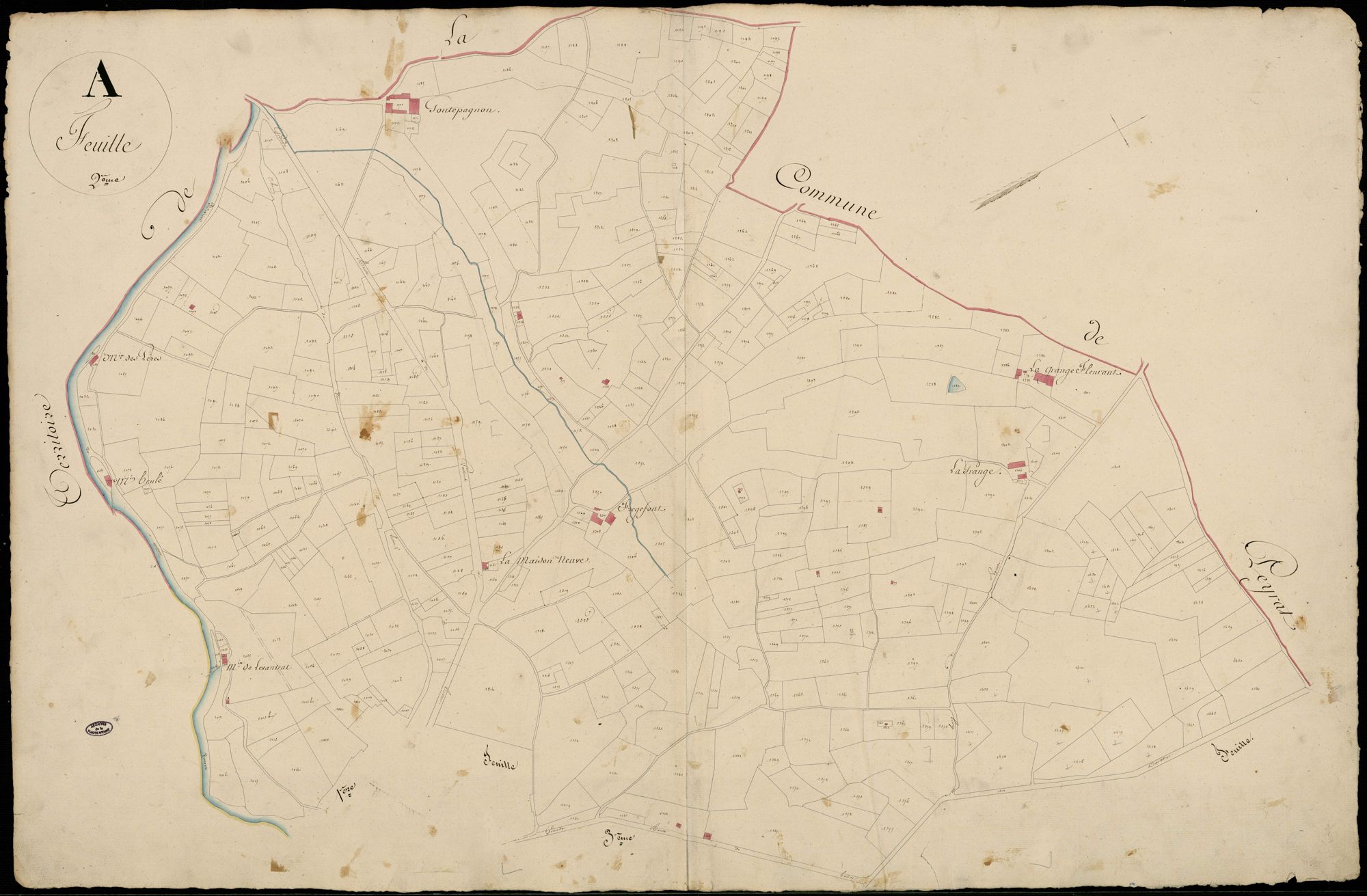 Bellac 3 P 21 / 1 1824-1826