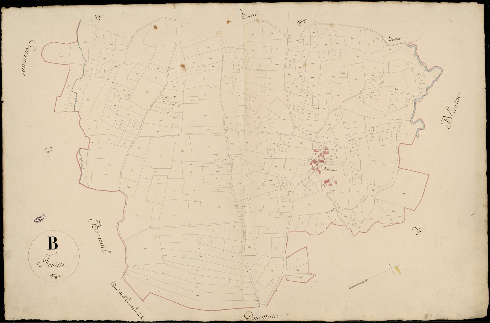 Bellac 3 P 21 / 1 1824-1826