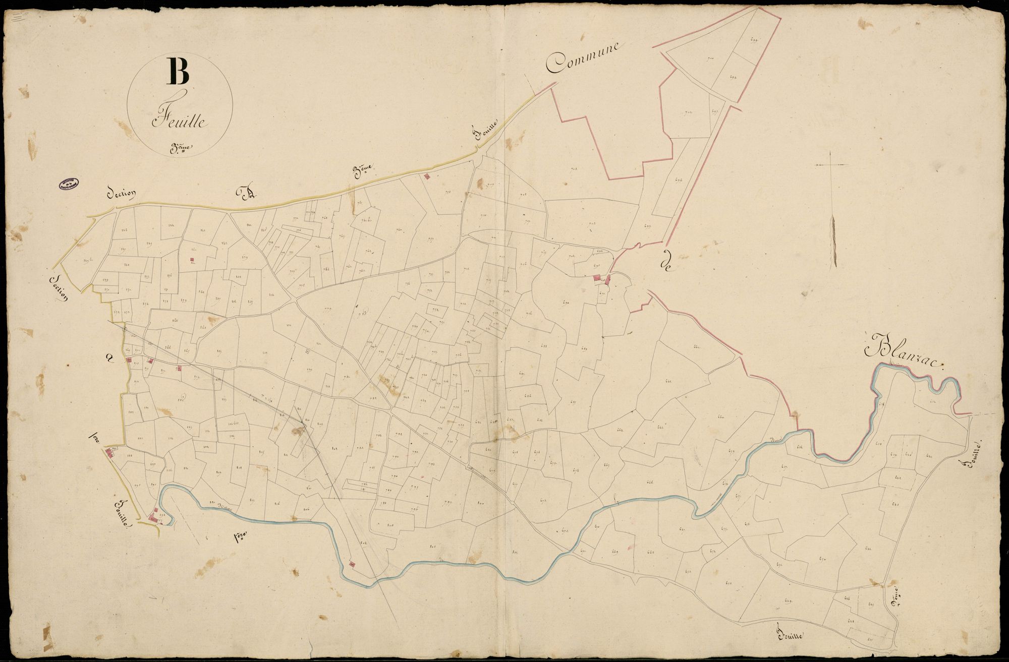 Bellac 3 P 21 / 1 1824-1826