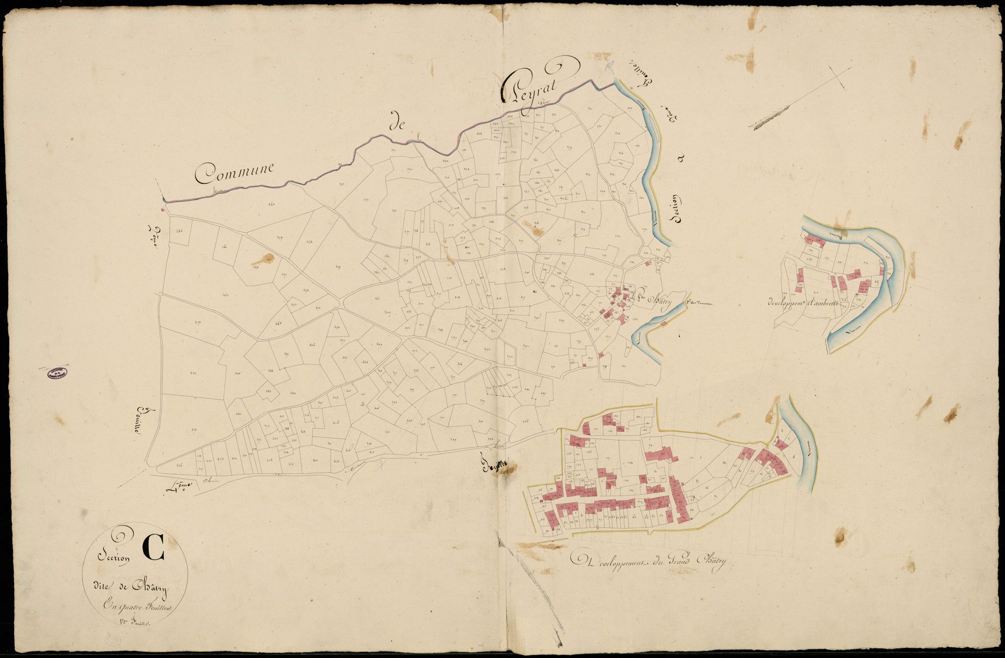 Bellac 3 P 21 / 1 1824-1826