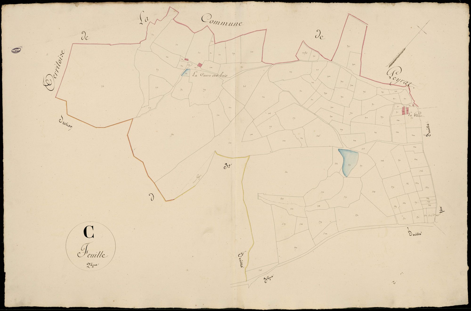 Bellac 3 P 21 / 1 1824-1826