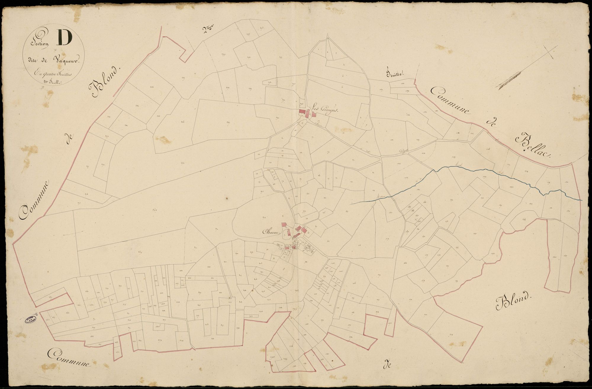 Bellac 3 P 21 / 1 1824-1826