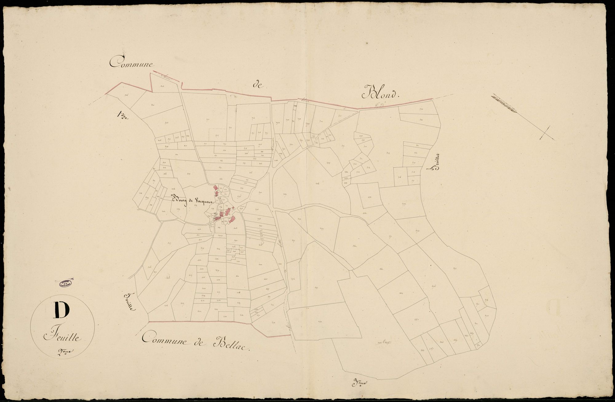 Bellac 3 P 21 / 1  1824-1826