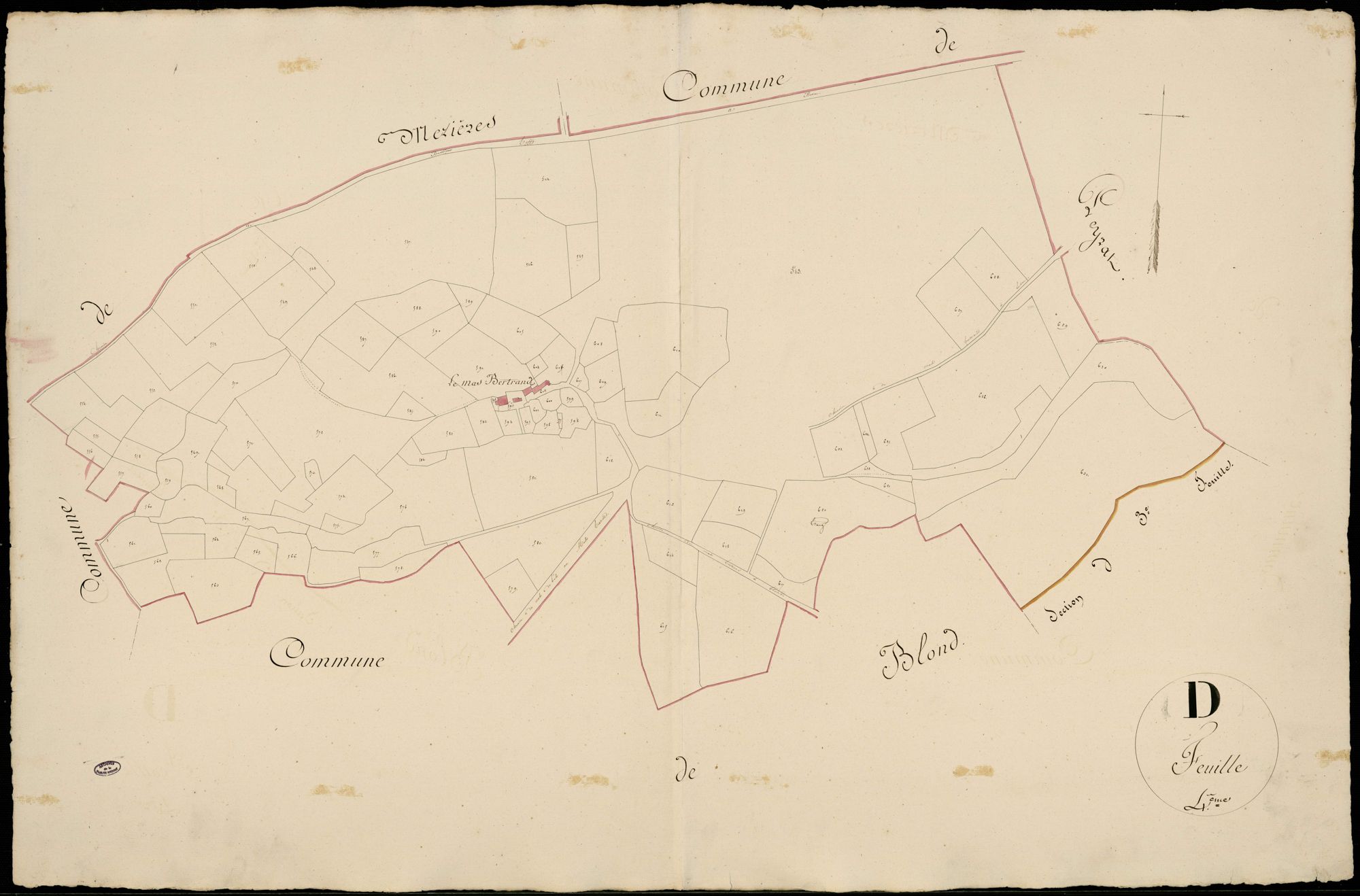 Bellac 3 P 21 / 1 1824-1826